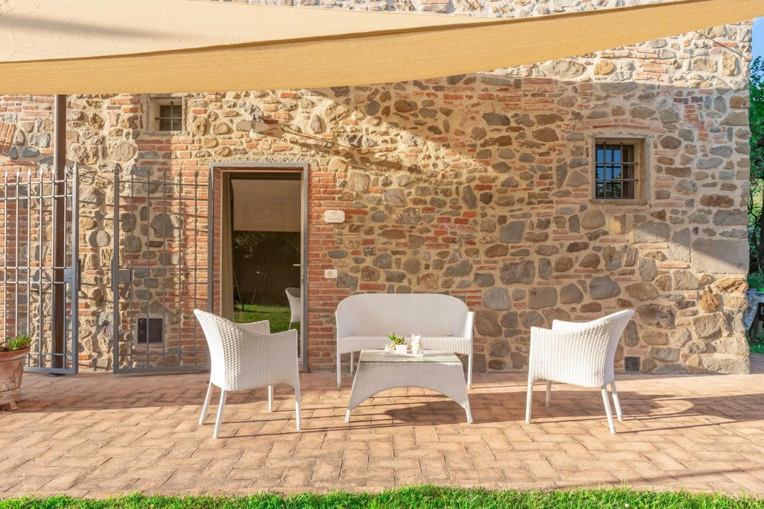 Patio in La Casa Medioevale