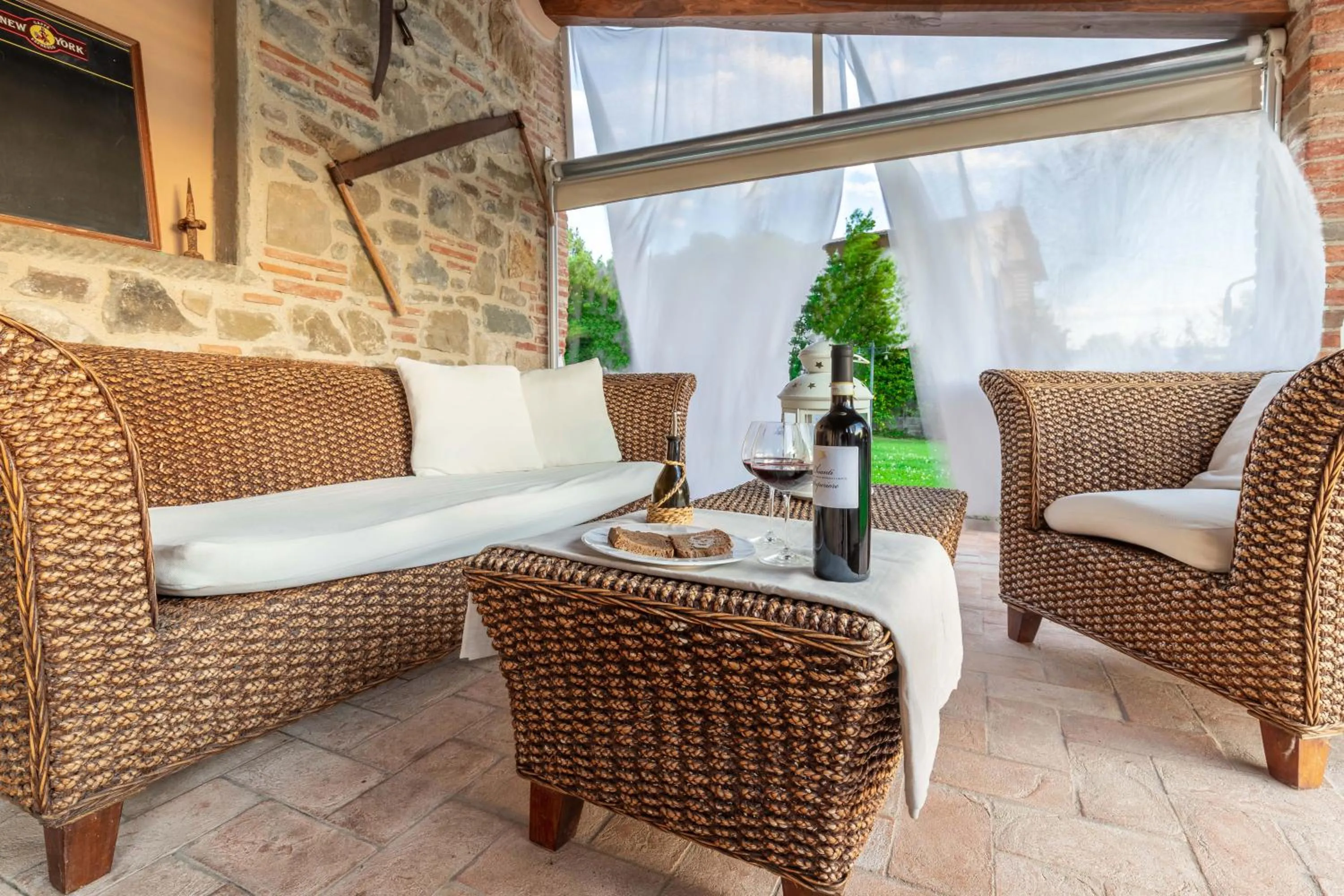 Patio in La Casa Medioevale