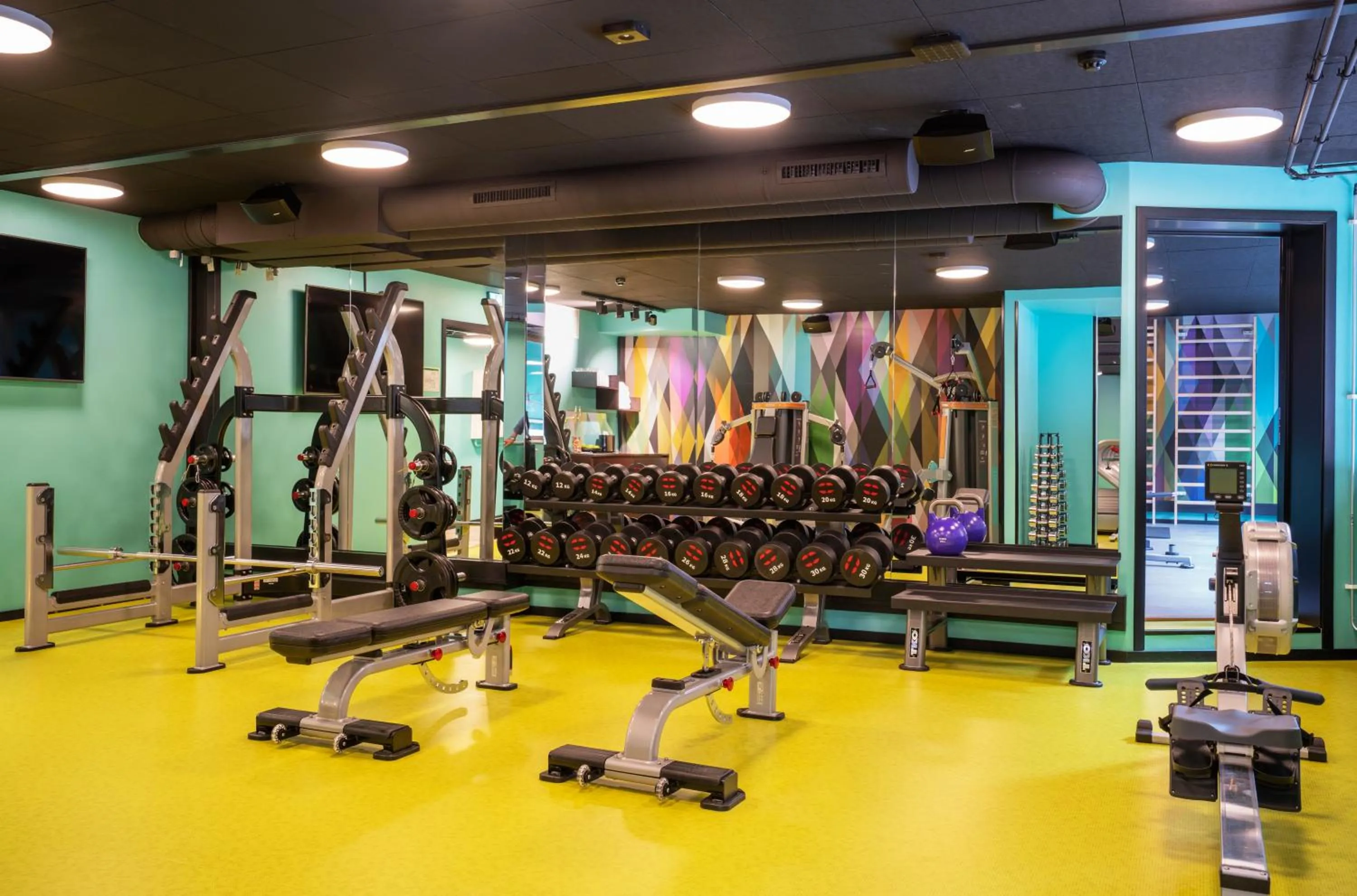 Fitness centre/facilities in Hotel Bristol