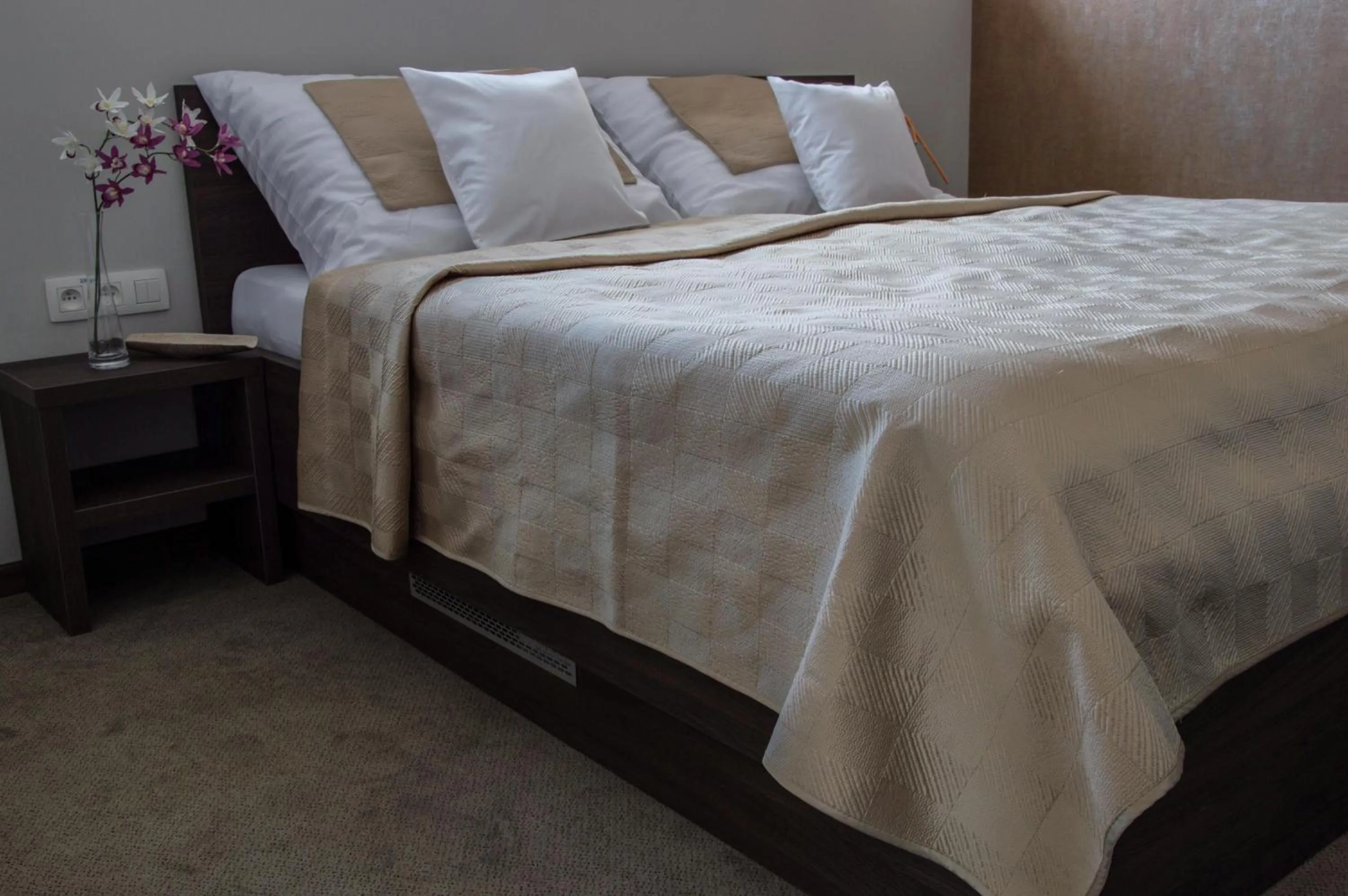 Decorative detail, Bed in Apartmánový Dom Kriváň