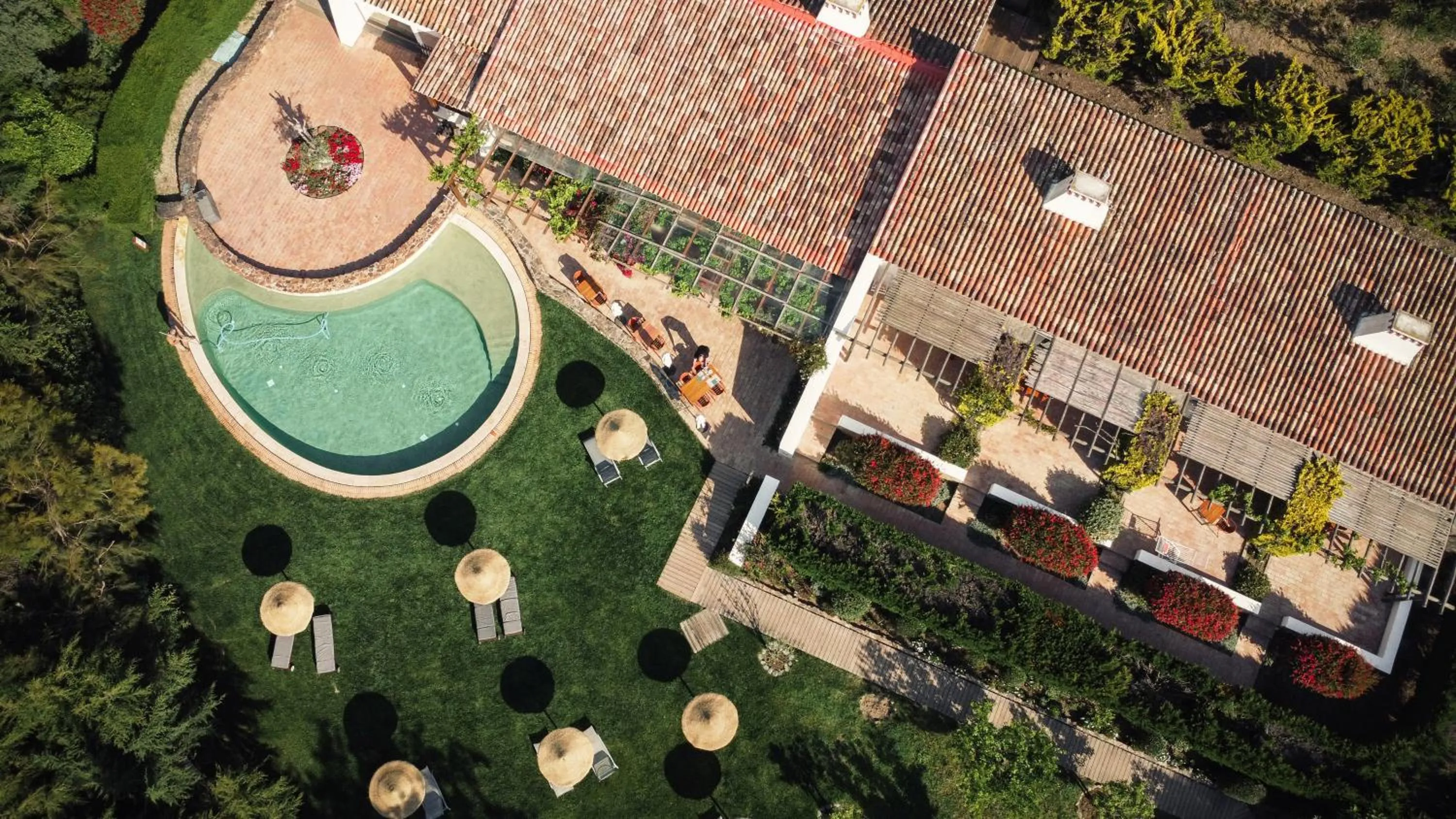 Bird's eye view in Monte Da Vilarinha