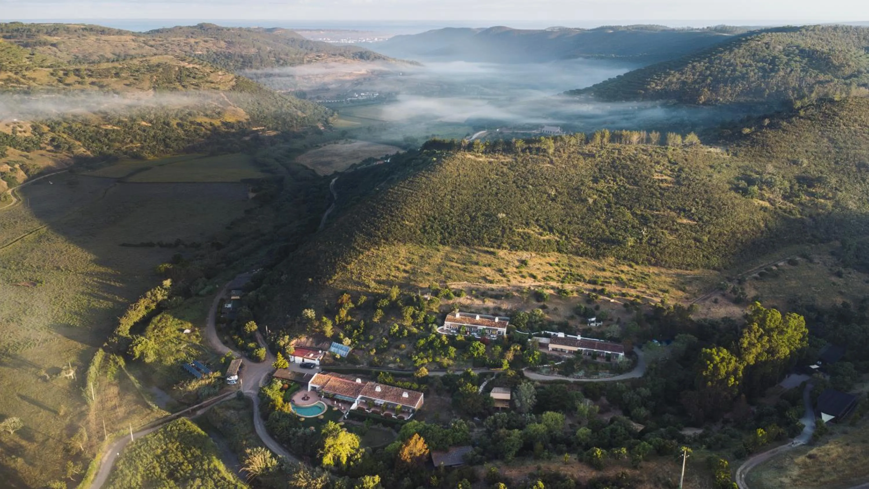 Bird's eye view in Monte Da Vilarinha