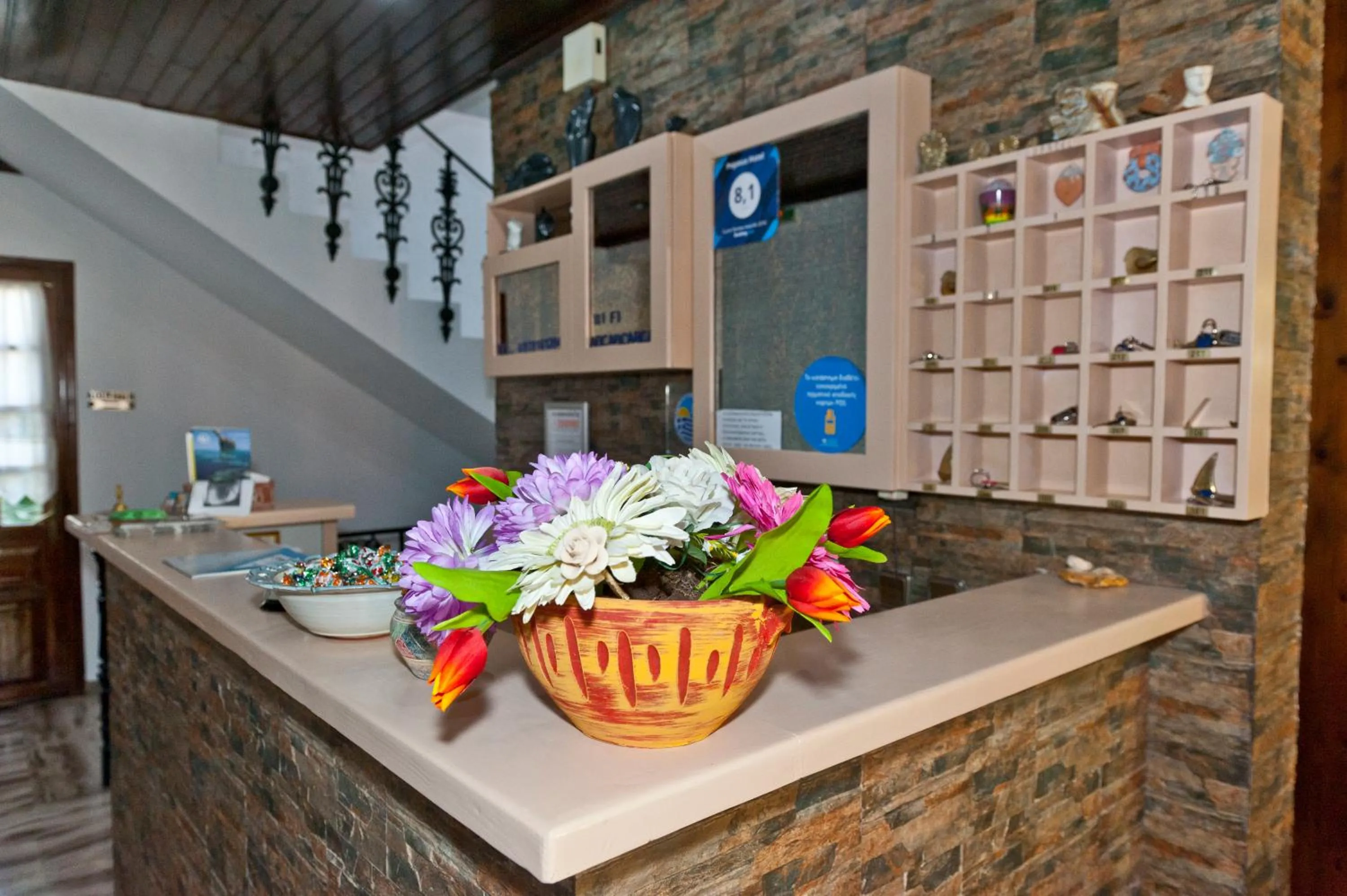 Lobby or reception in Pegasus Hotel