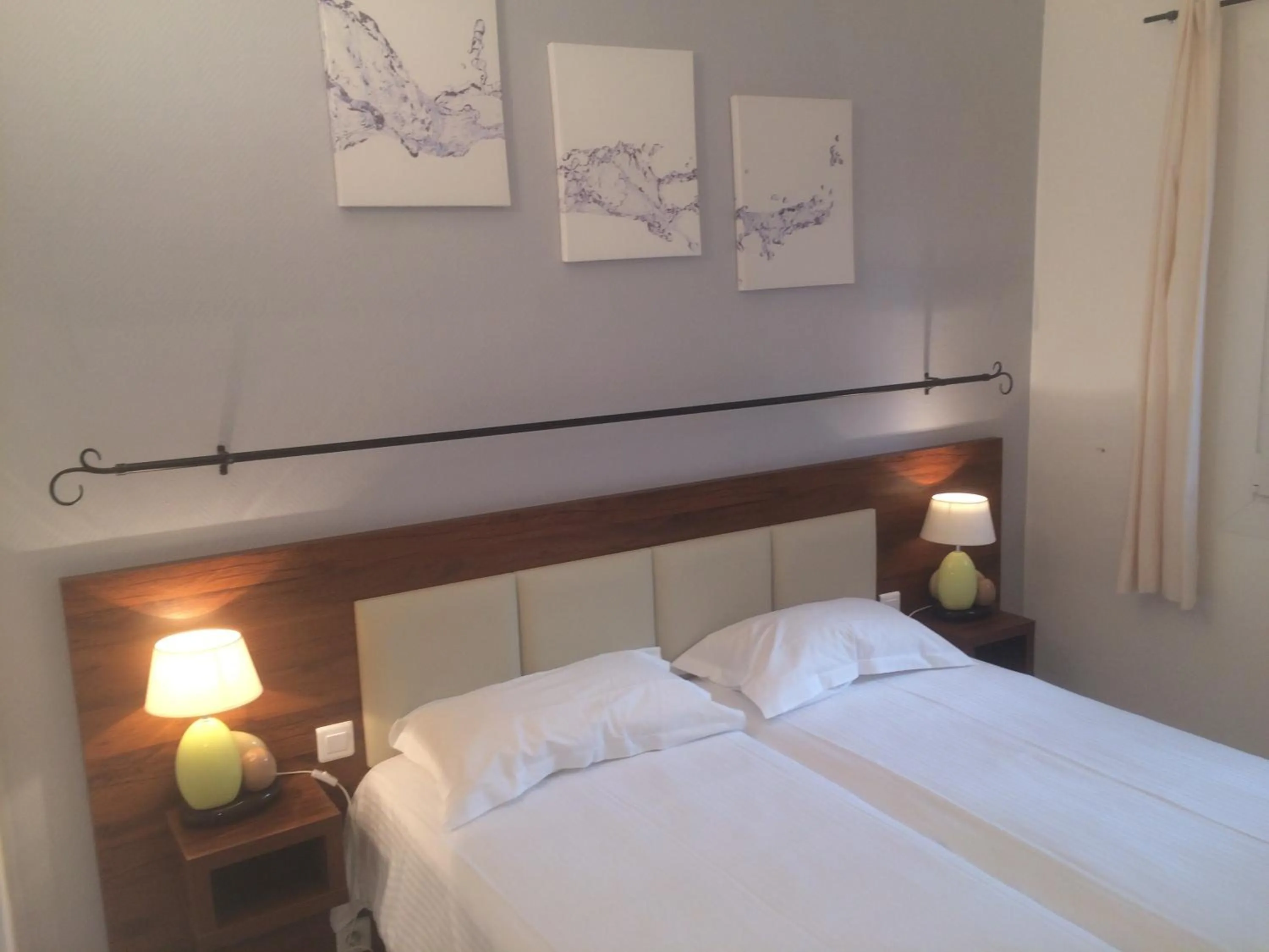 Bed in Hotel Les Hauts de Porto-Vecchio