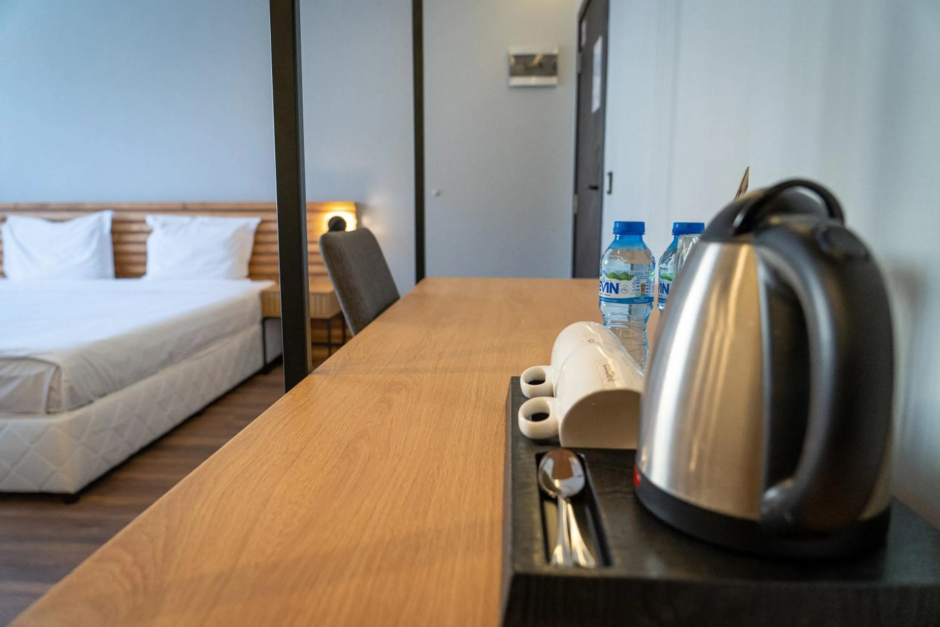 Bed in Family Hotel Pak Tam