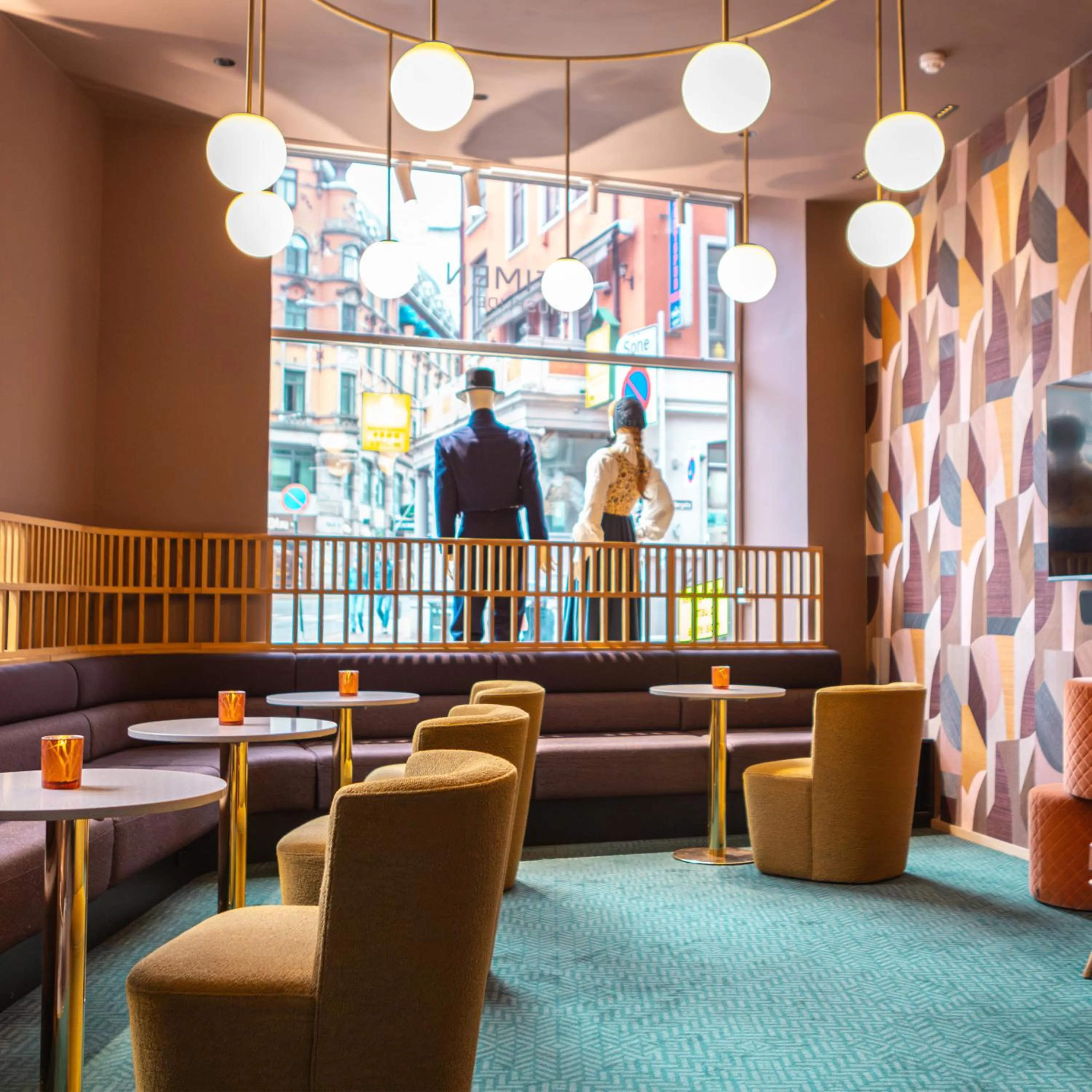 Lobby or reception in Hotell Bondeheimen