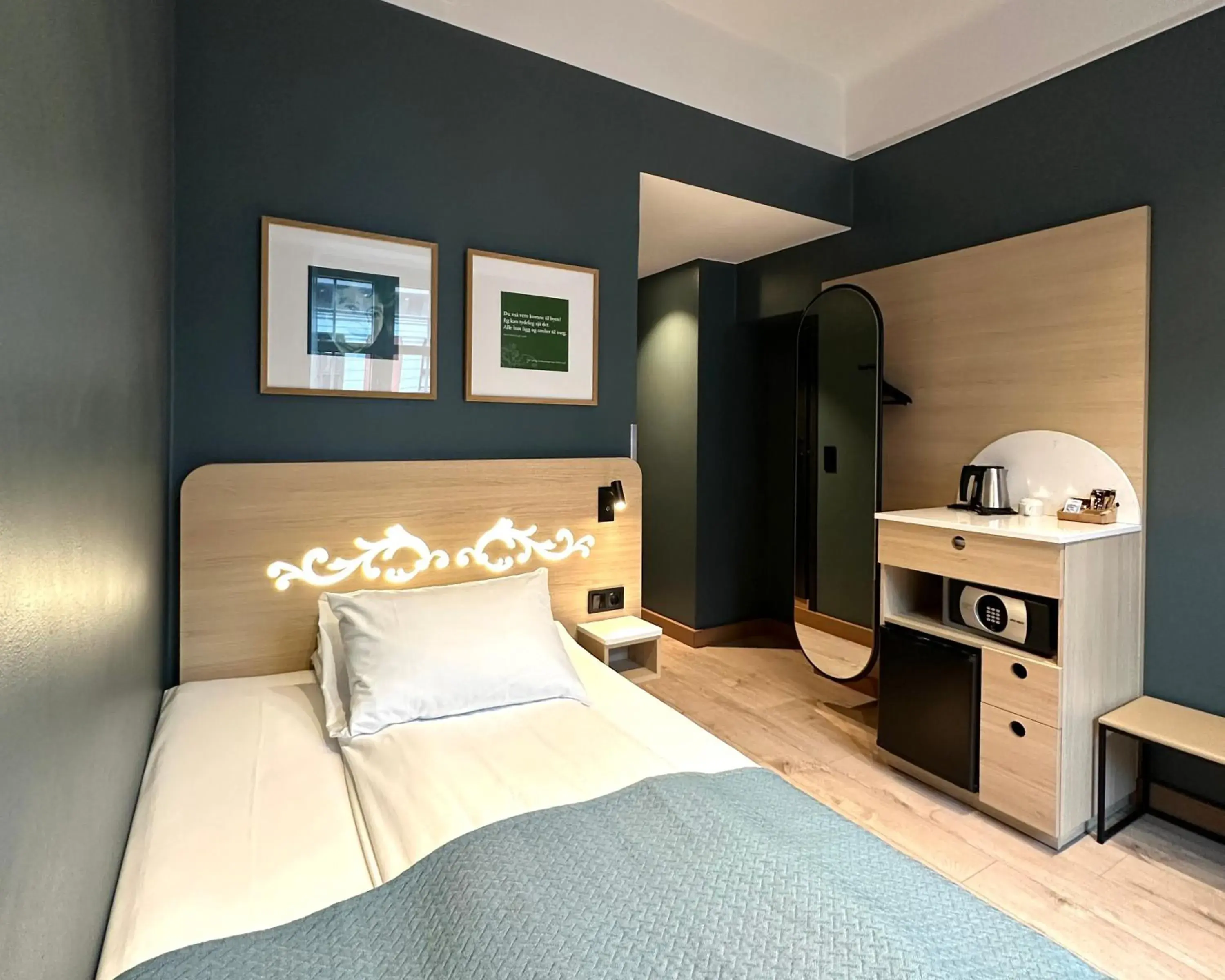 Single Room in Hotell Bondeheimen Single Room in Hotell Bondeheimen