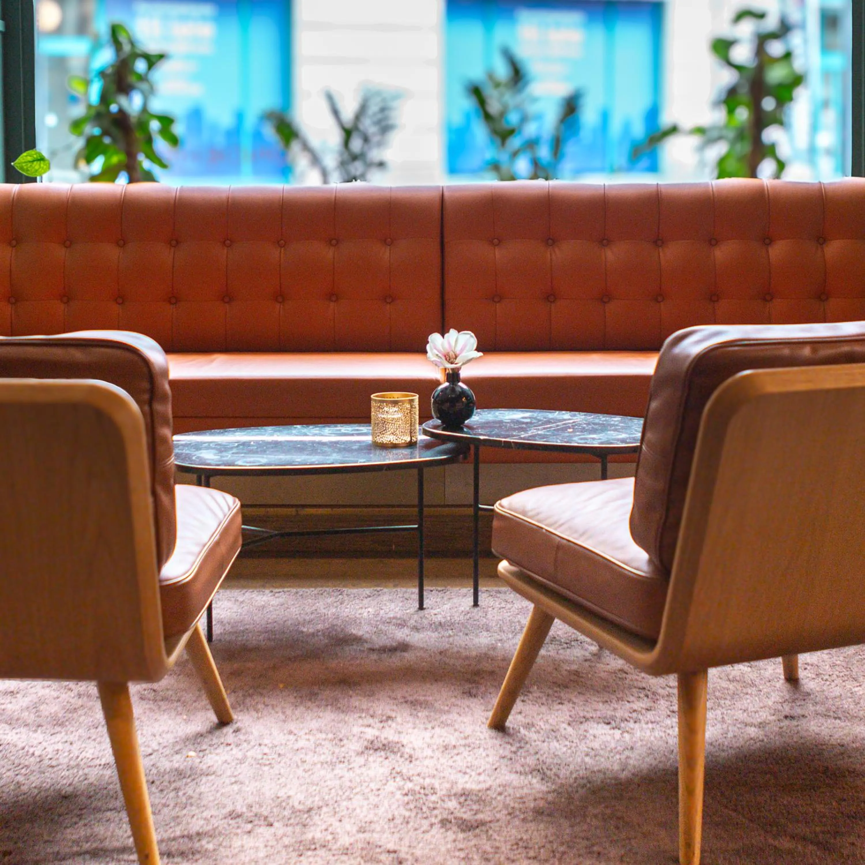 Lobby or reception in Hotell Bondeheimen