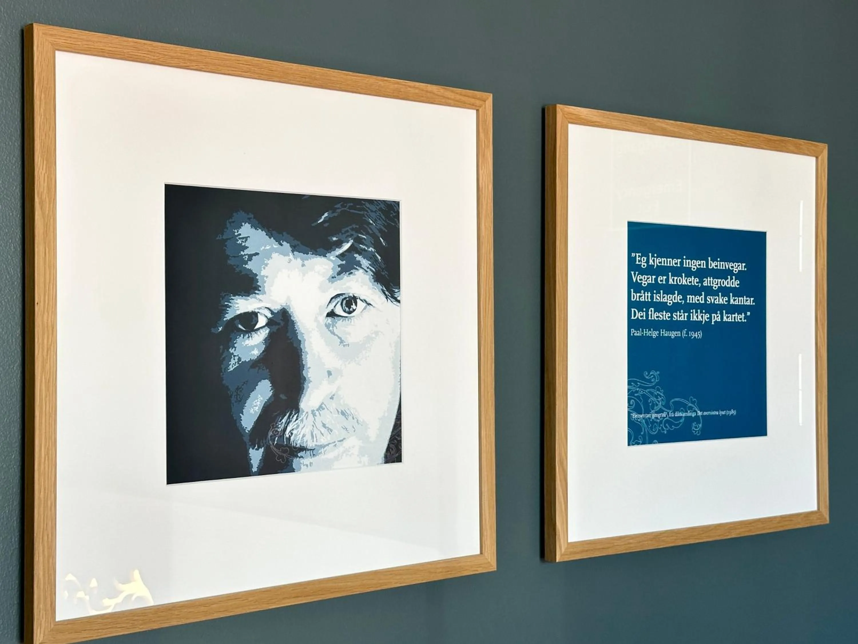 Decorative detail in Hotell Bondeheimen