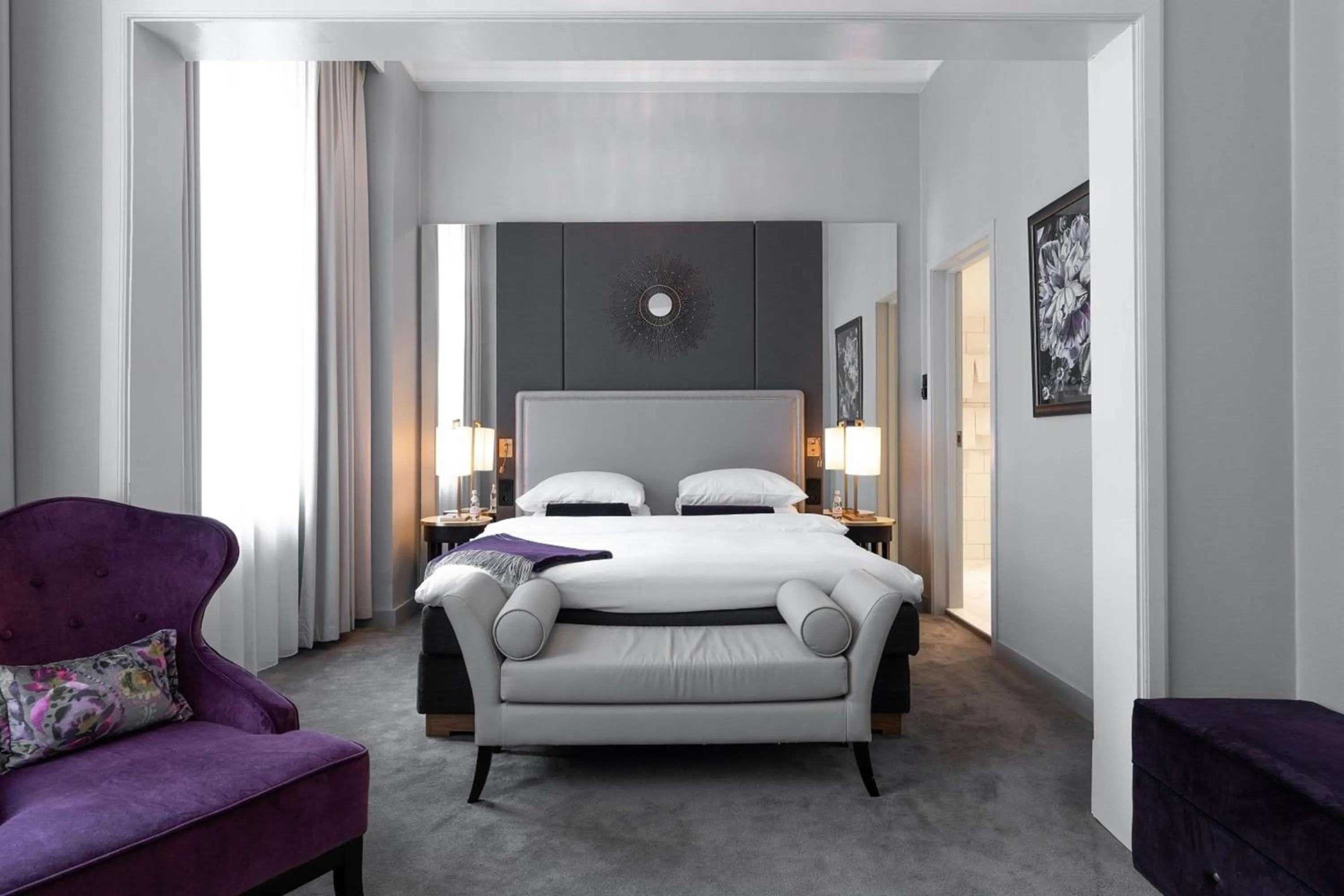 Bedroom, Bed in Grand Hotel Oslo