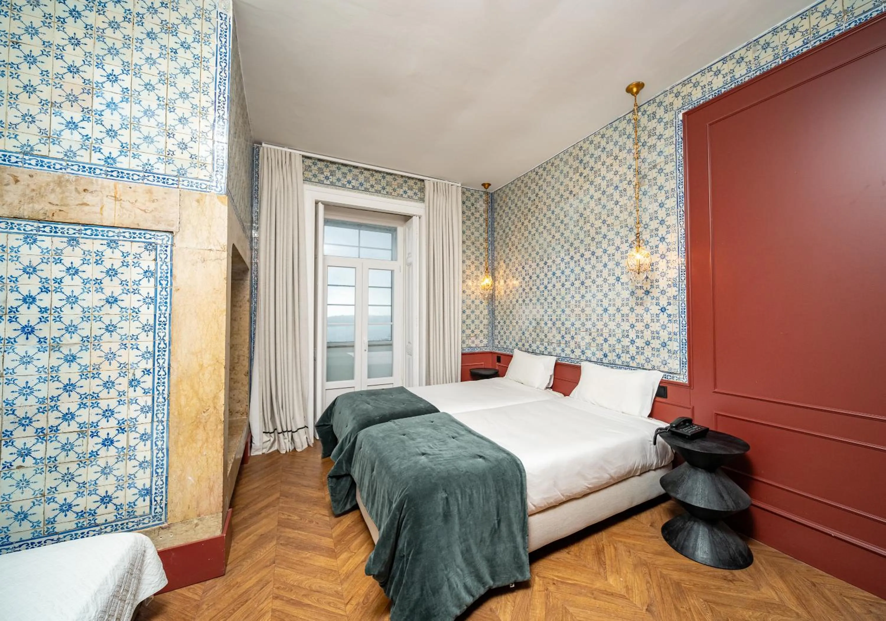 Bed in Pensão Londres