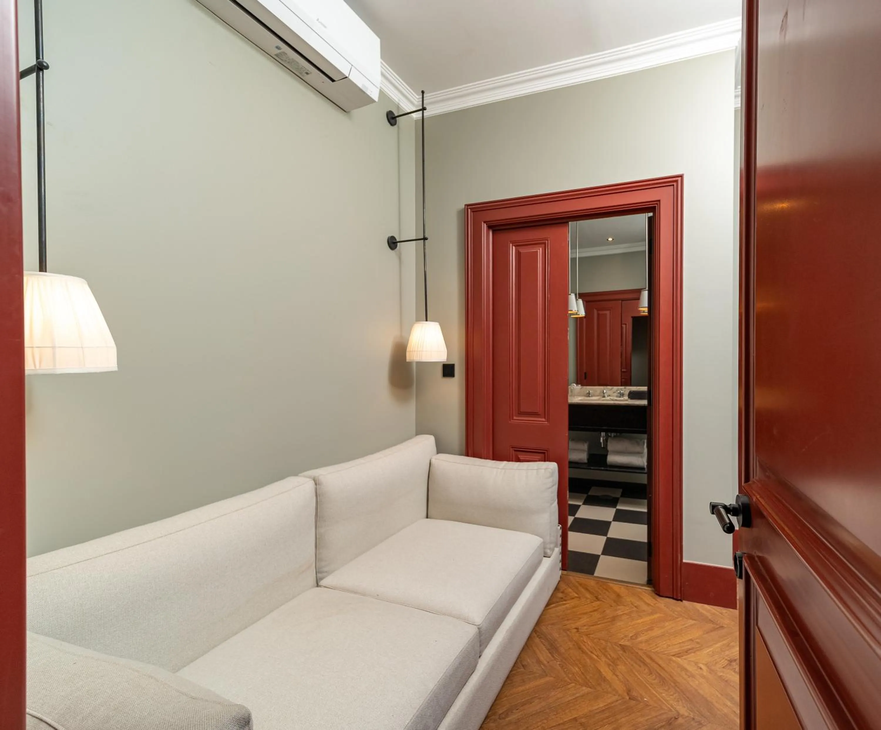 Seating area in Pensão Londres