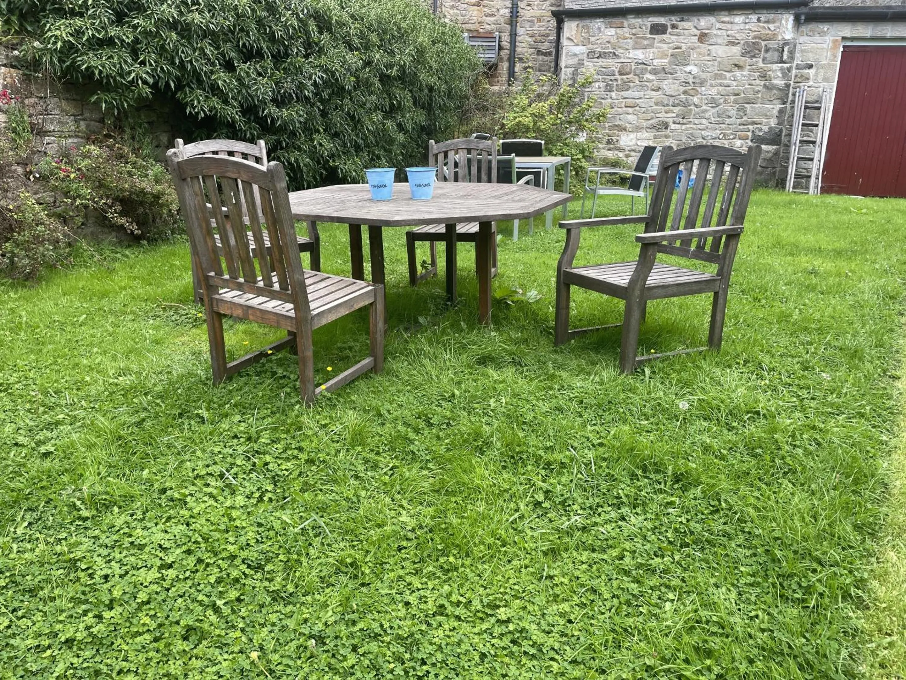 Garden in The Sun Inn