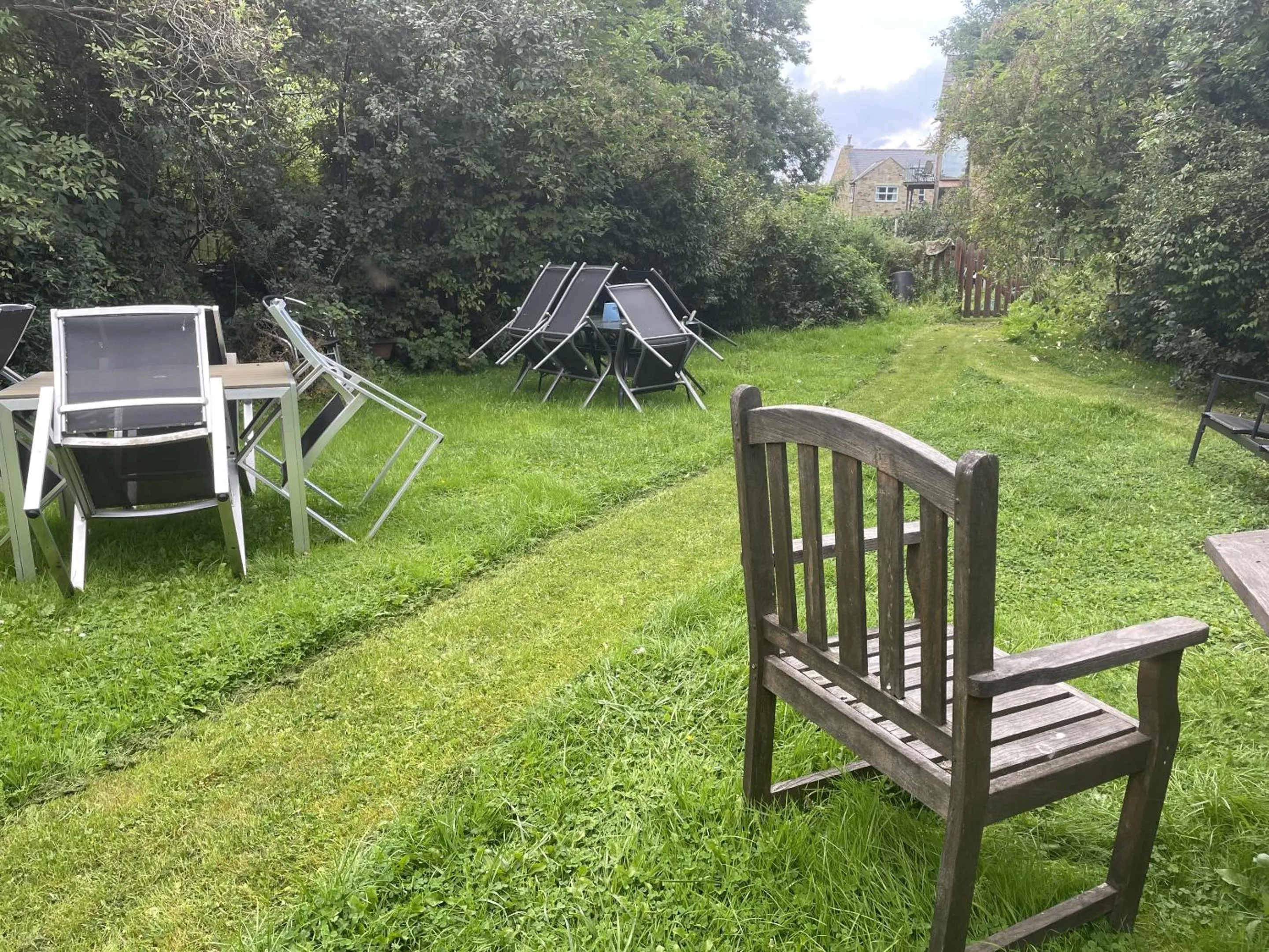 Garden in The Sun Inn