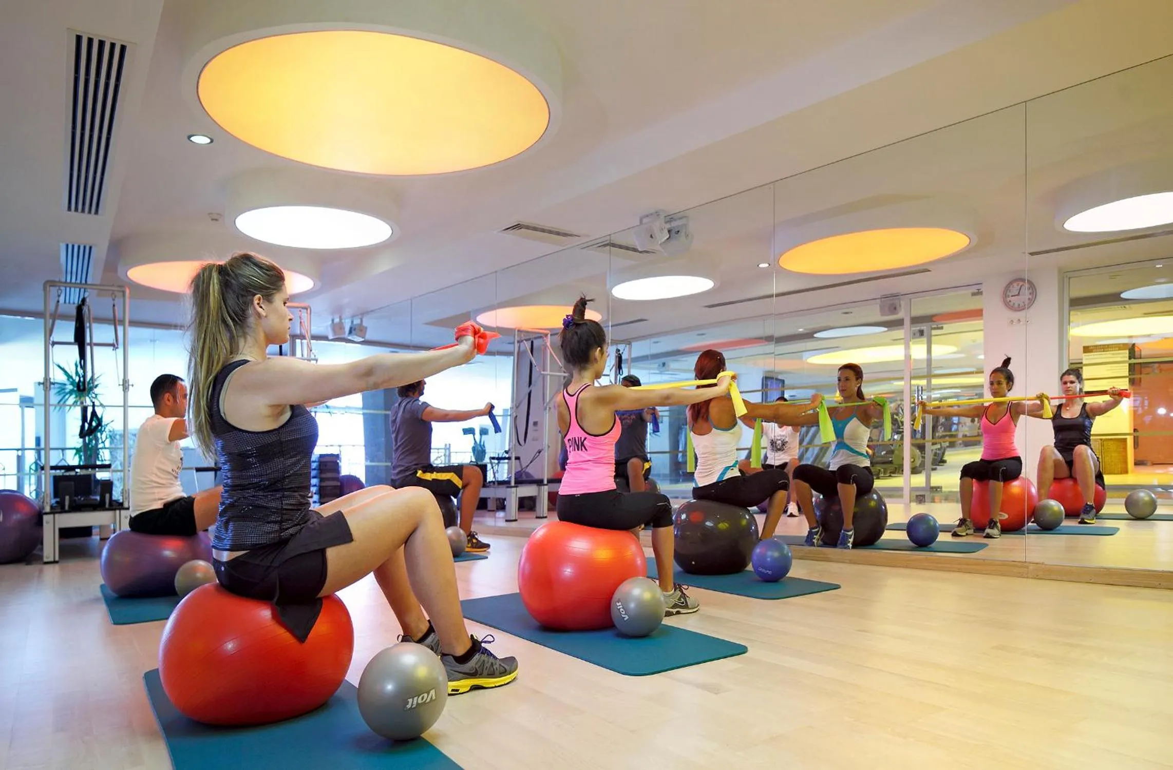 People in Sianji Well-Being Resort