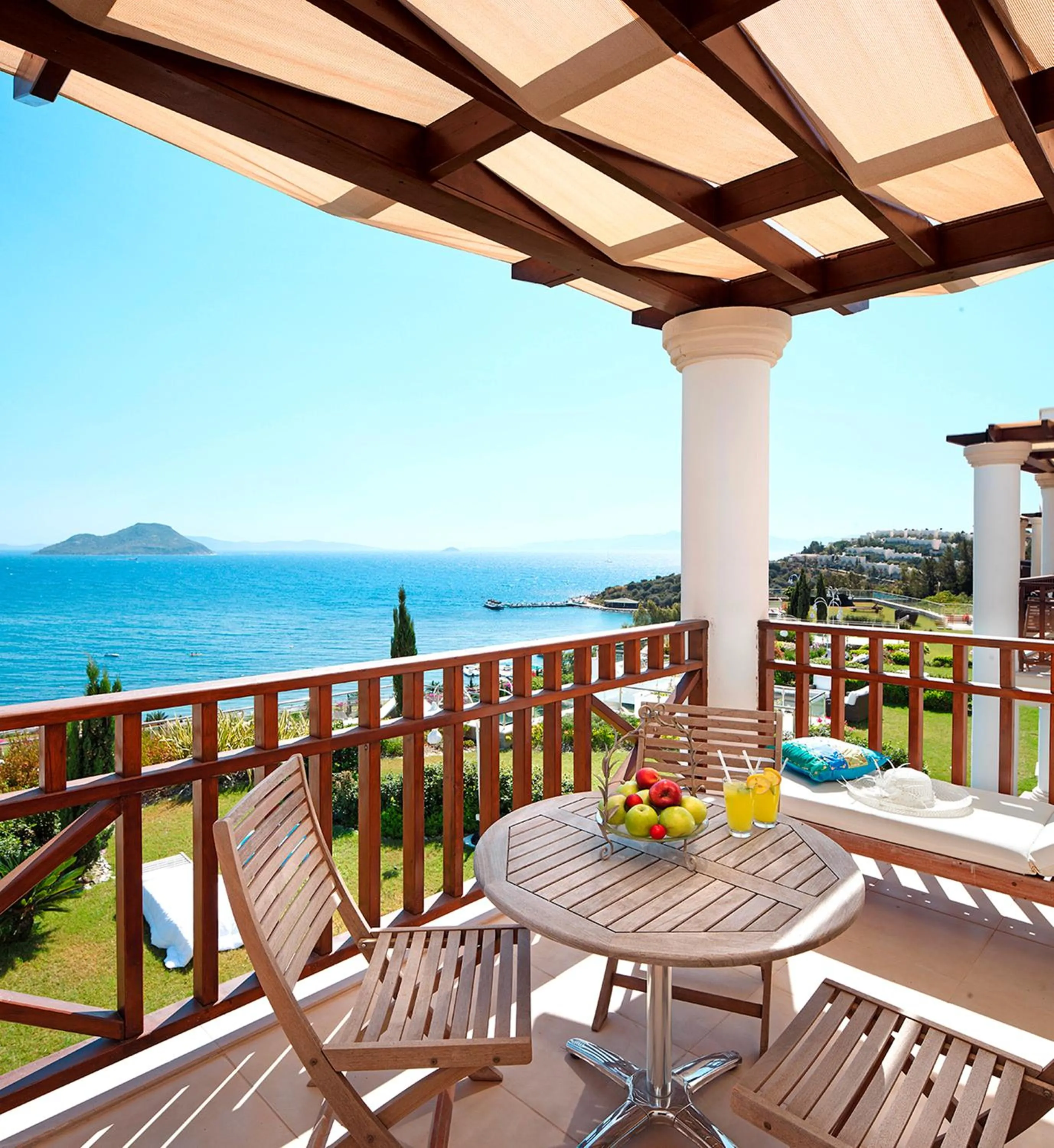 Patio in Sianji Well-Being Resort