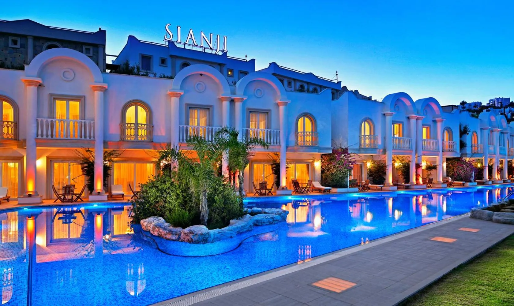 Property building in Sianji Well-Being Resort