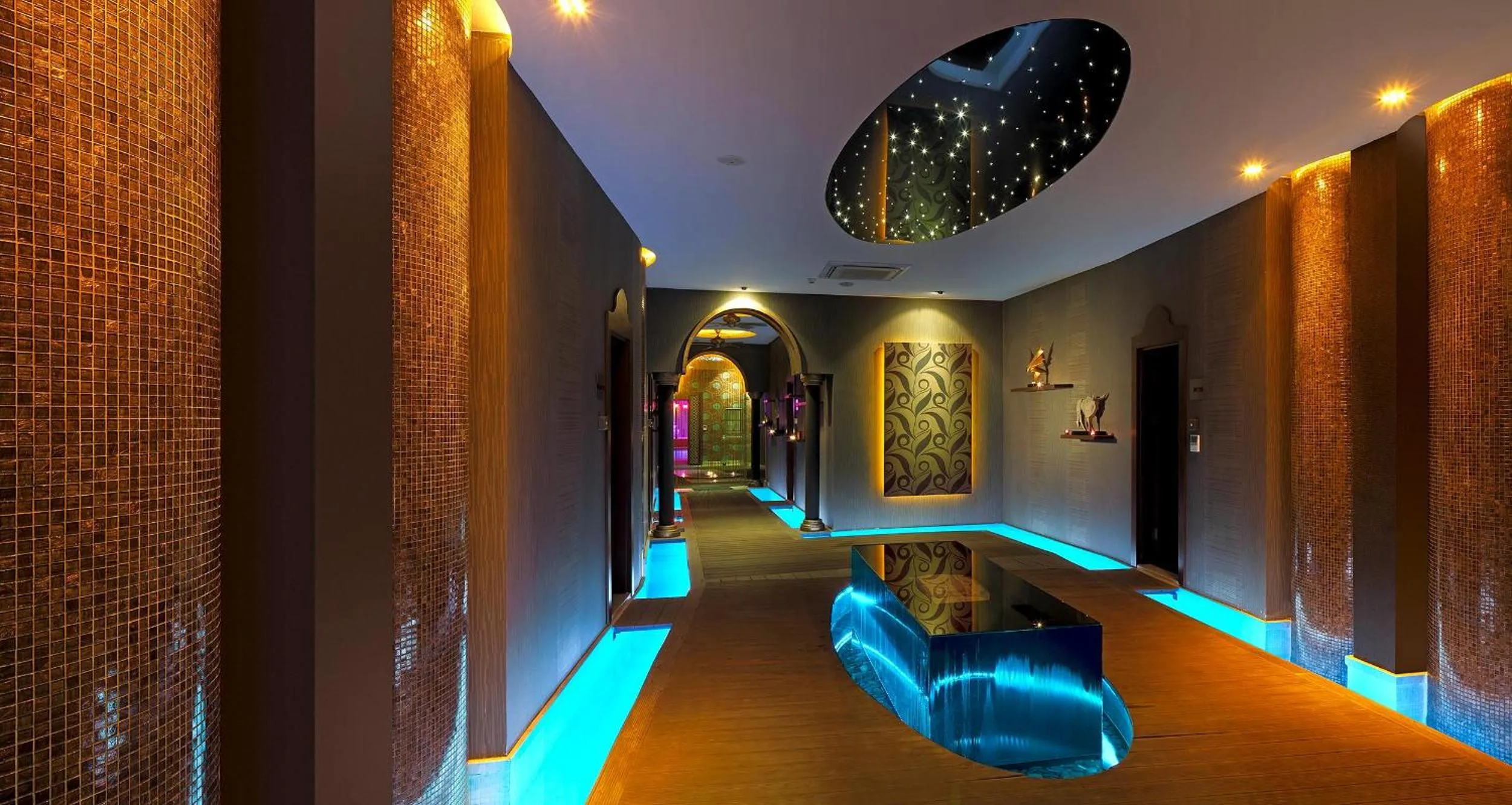 Hot Spring Bath in Sianji Well-Being Resort