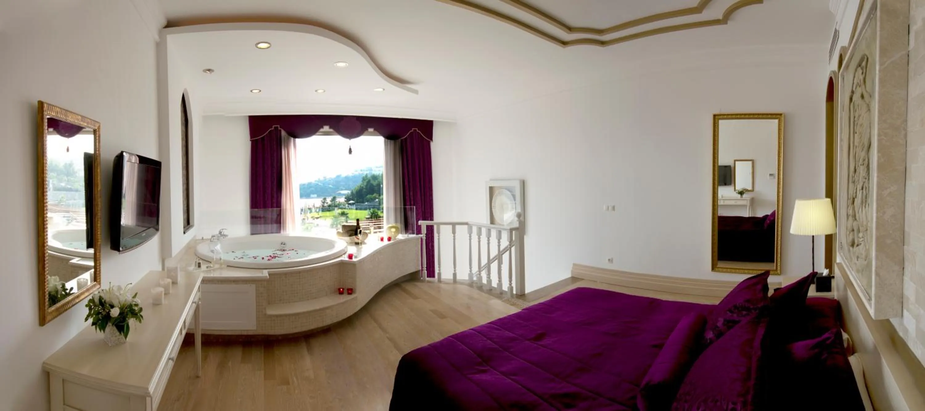 Bed in Sianji Well-Being Resort