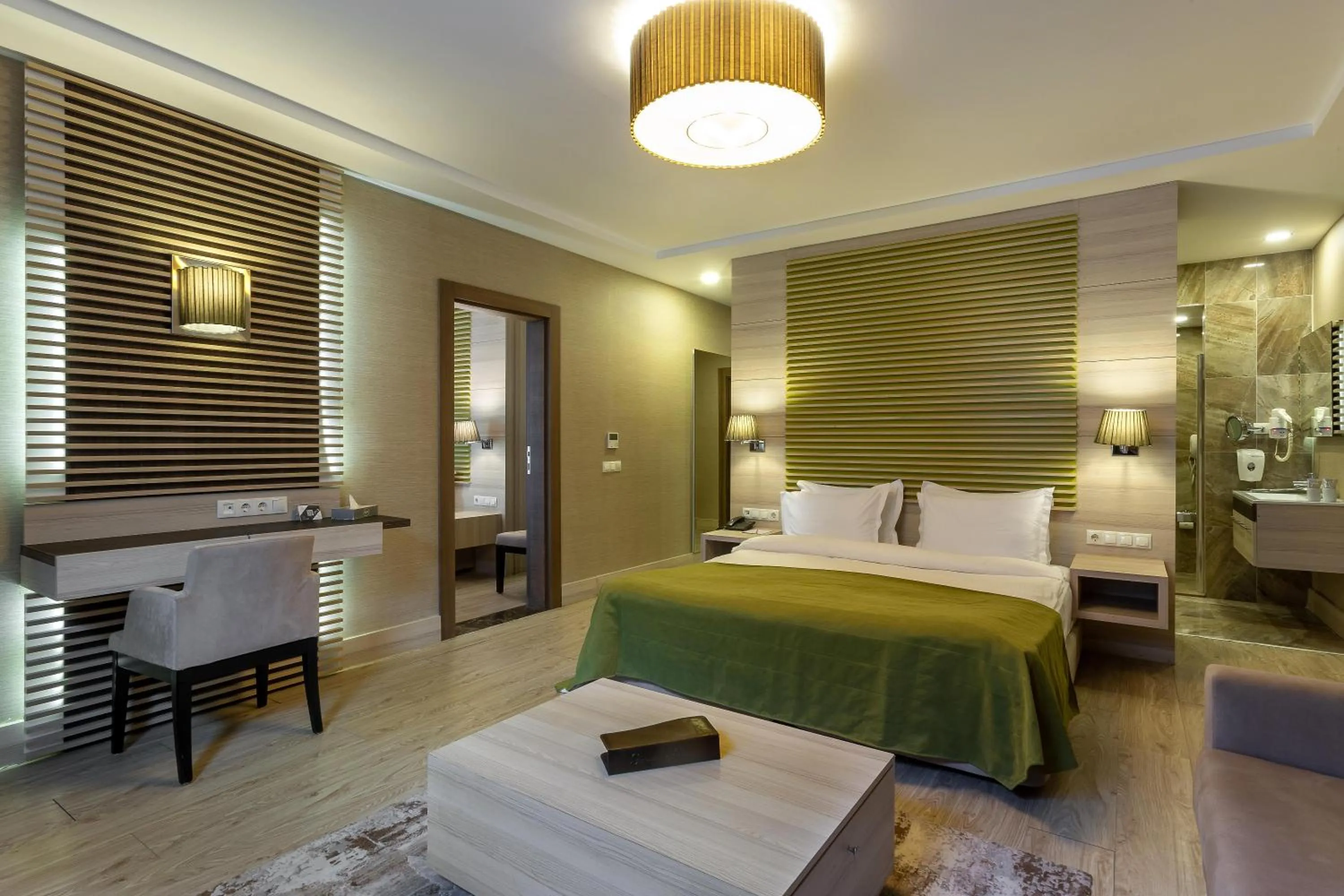 Bed in Sianji Well-Being Resort