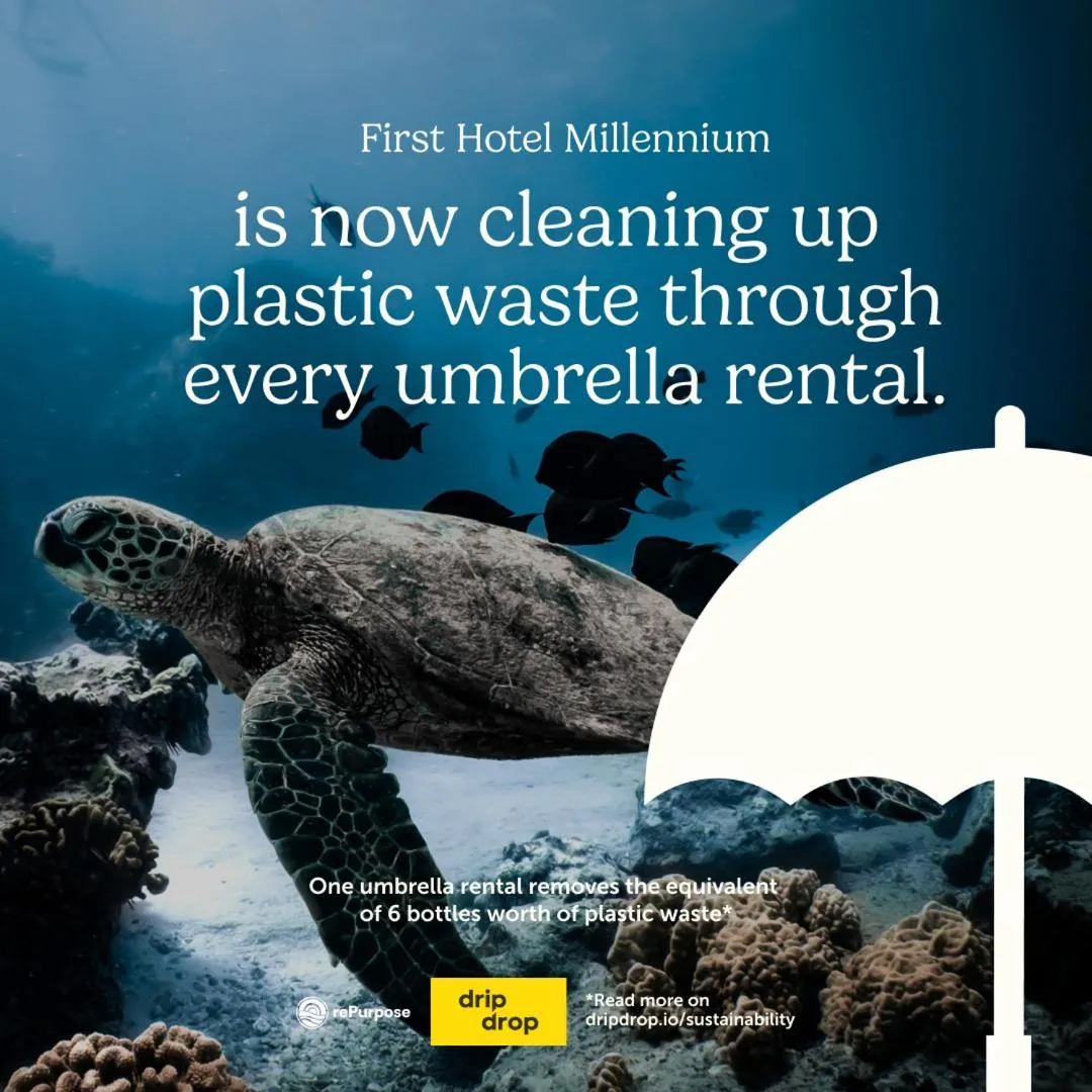 Facade/entrance in First Hotel Millennium