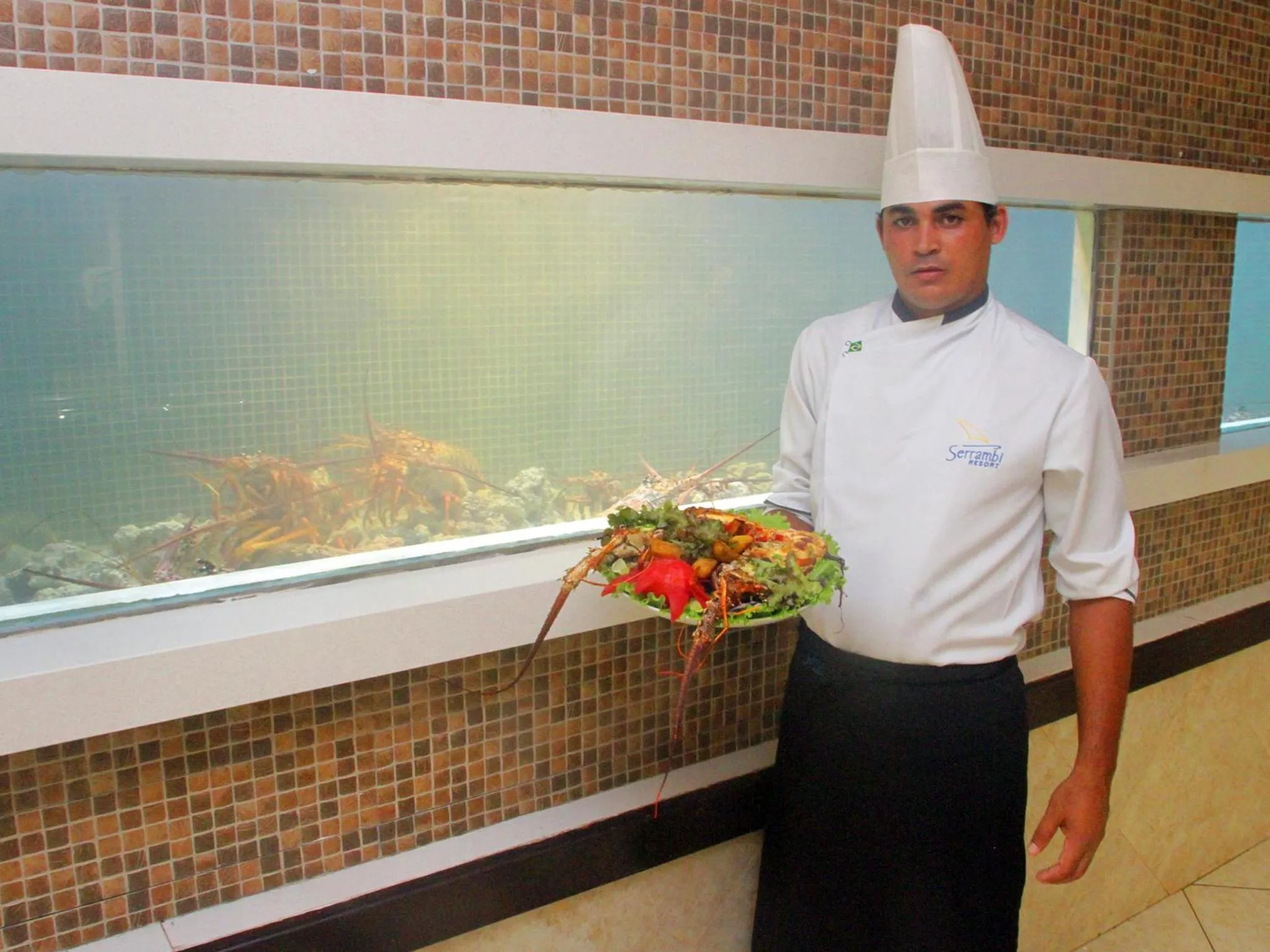 Staff in Serrambi Resort