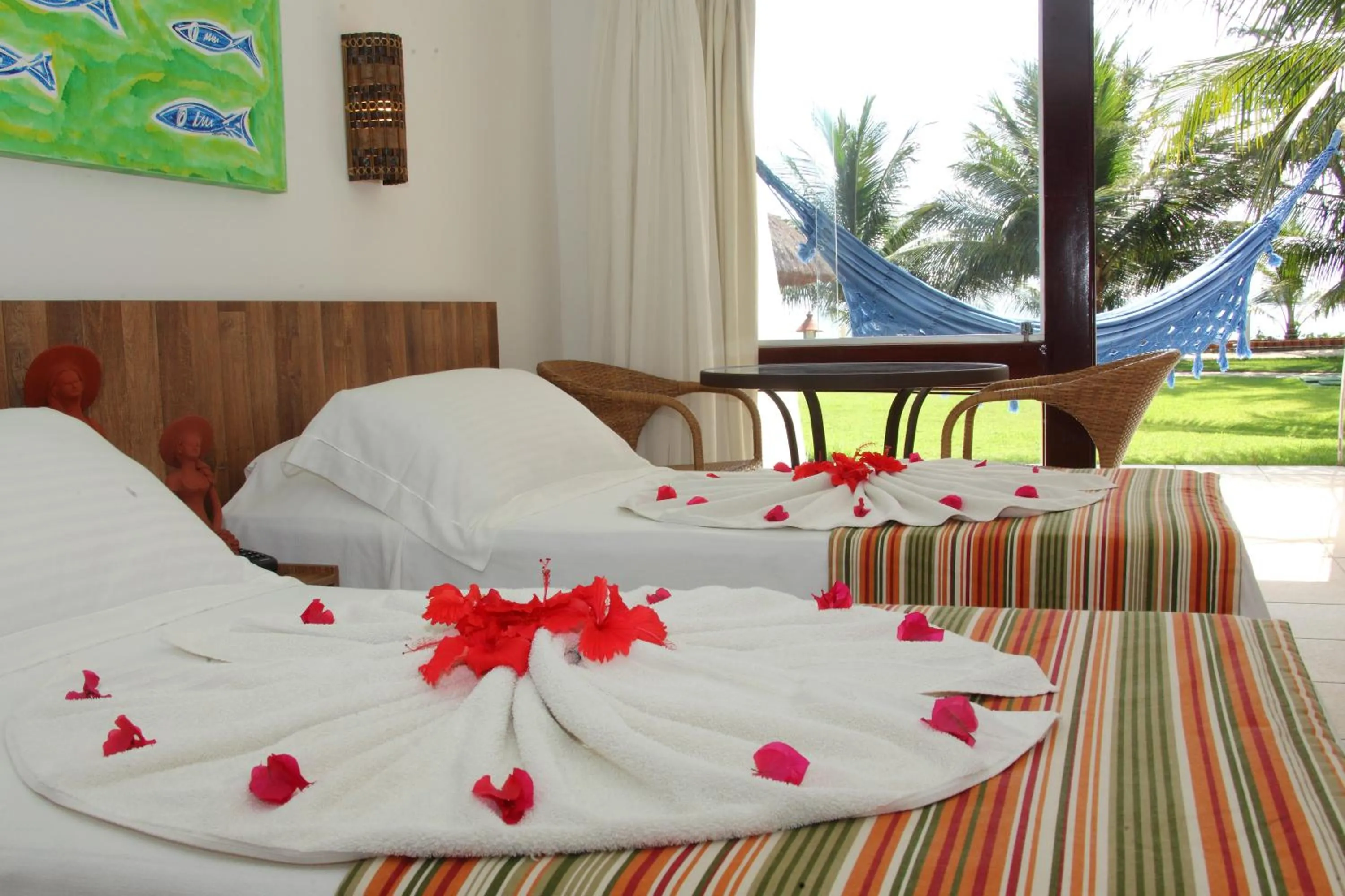 Bed in Serrambi Resort
