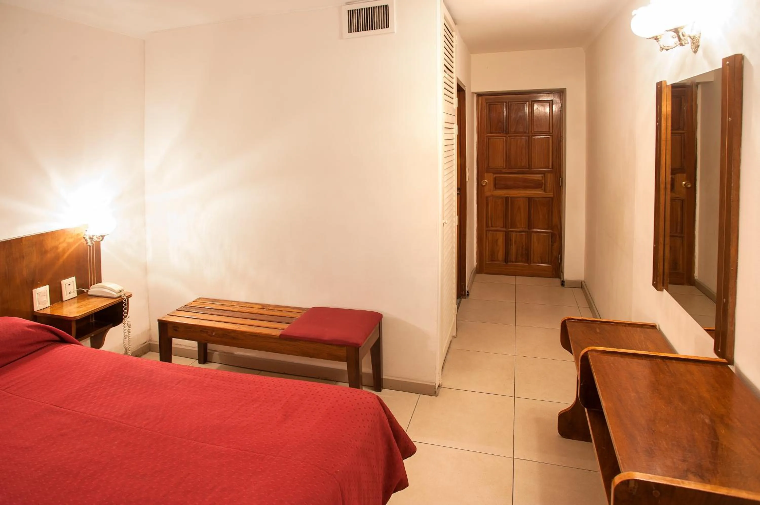 Bed in Hotel Princess