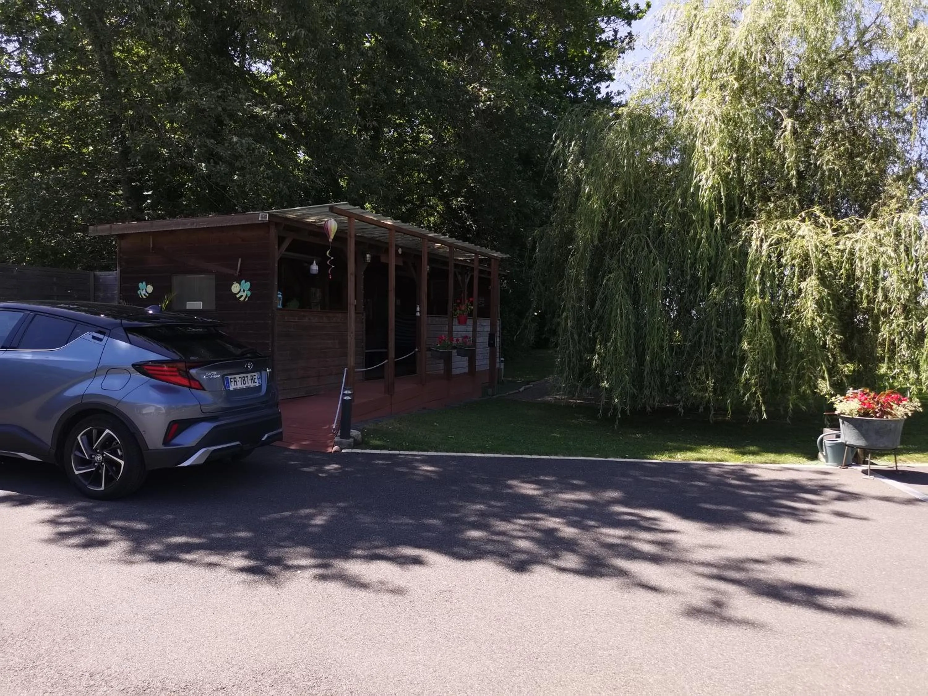 Children play ground in Au Petit Pédegouaty