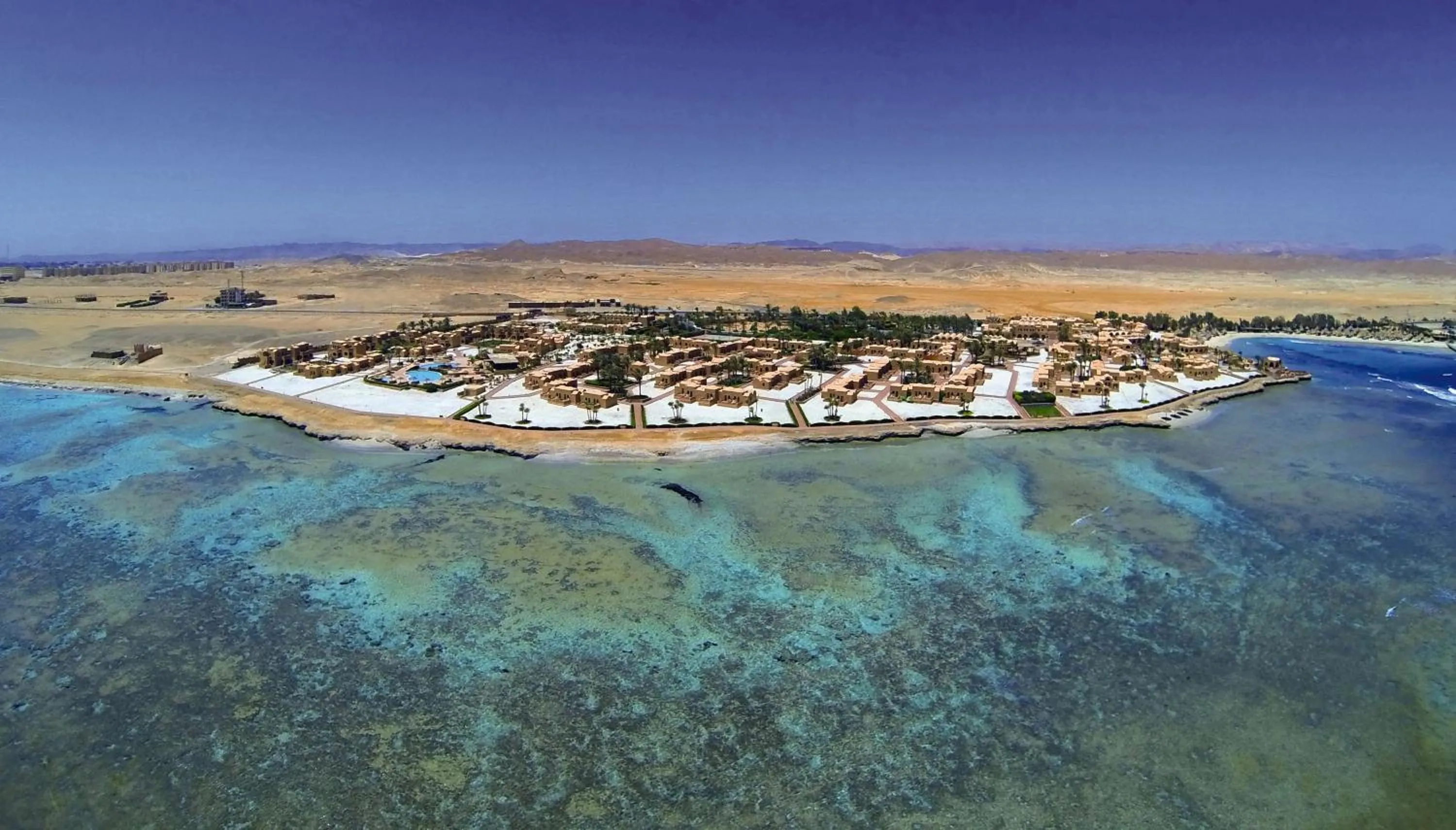 Bird's eye view in Movenpick Resort El Quseir