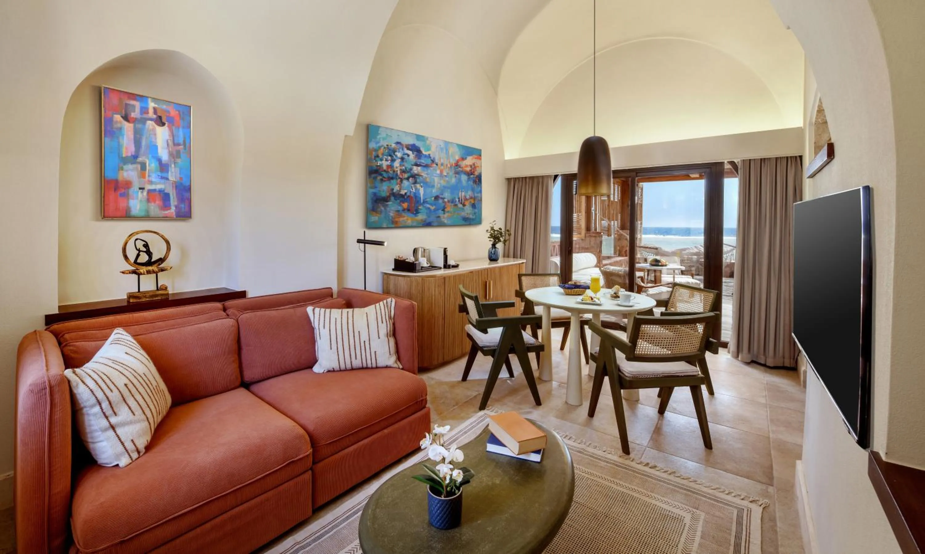Living room in Movenpick Resort El Quseir