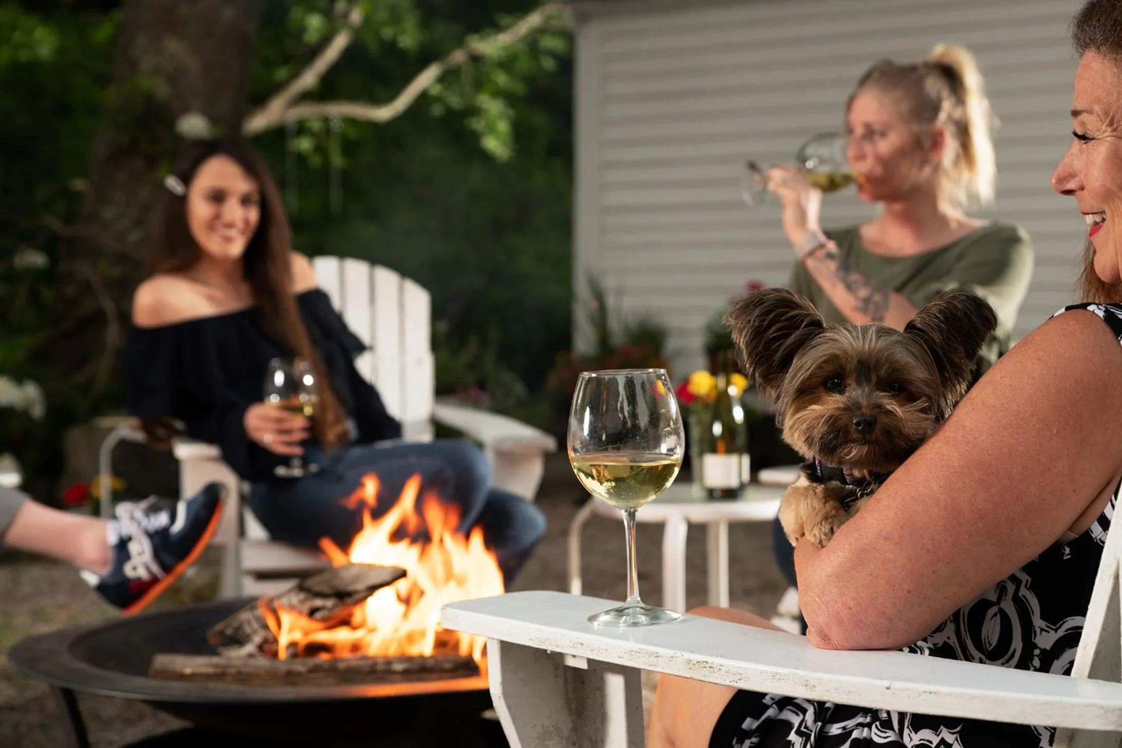 Garden in Waldo Emerson Inn