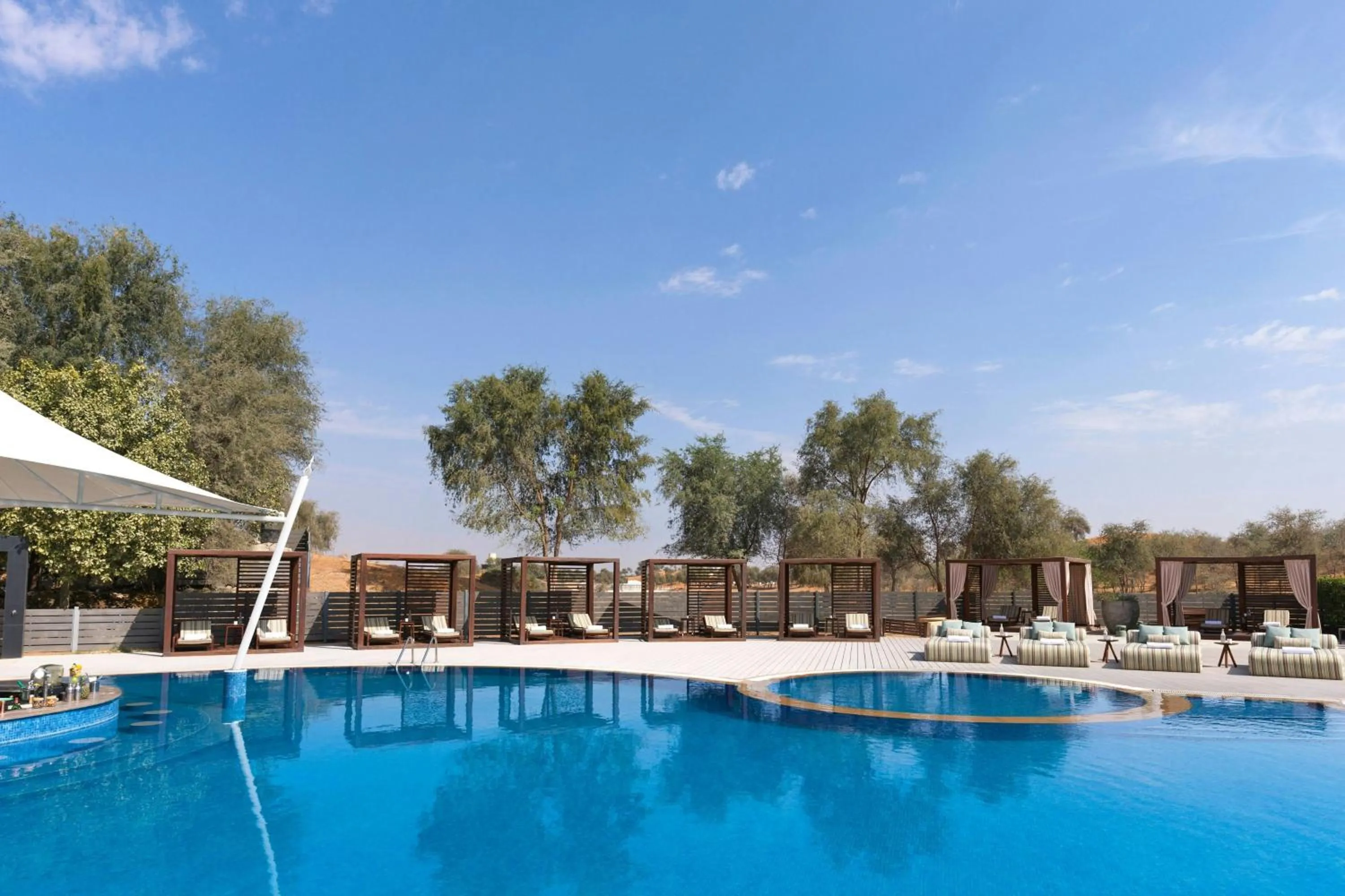 Swimming pool in The Ritz-Carlton Ras Al Khaimah, Al Wadi Desert