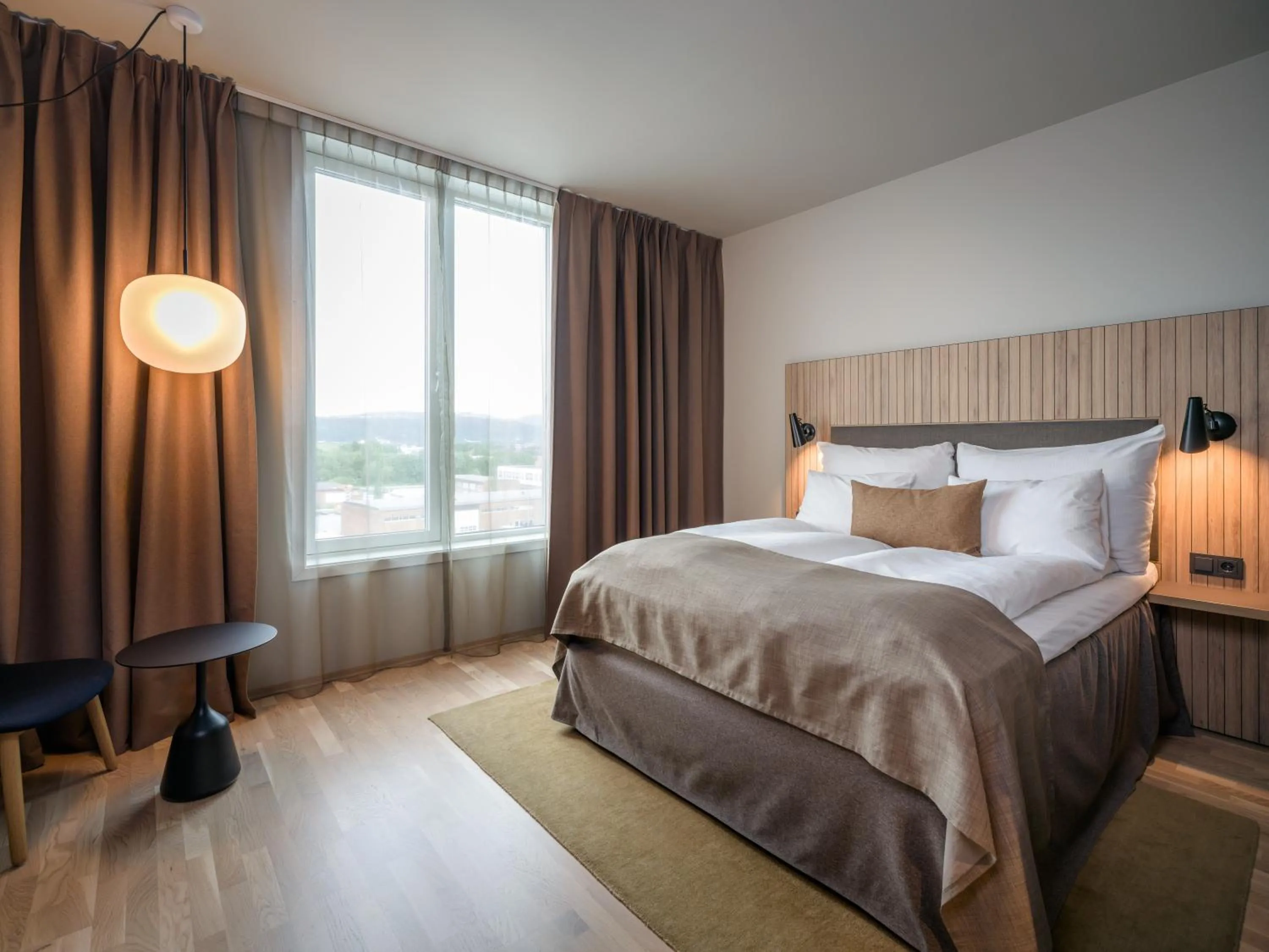 Bed in Quality Airport Hotel Værnes