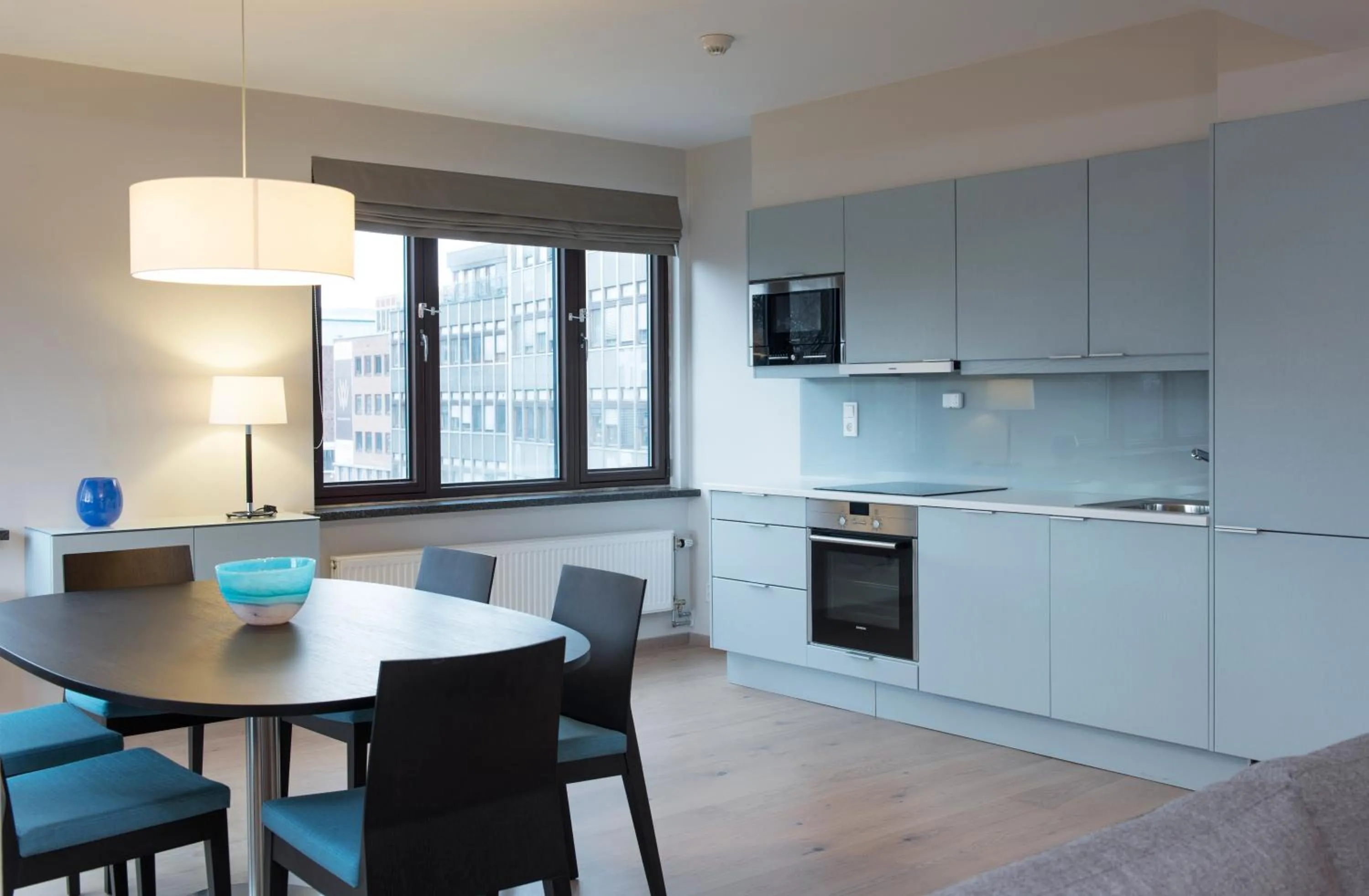 Kitchen or kitchenette in Thon Hotel Slottsparken