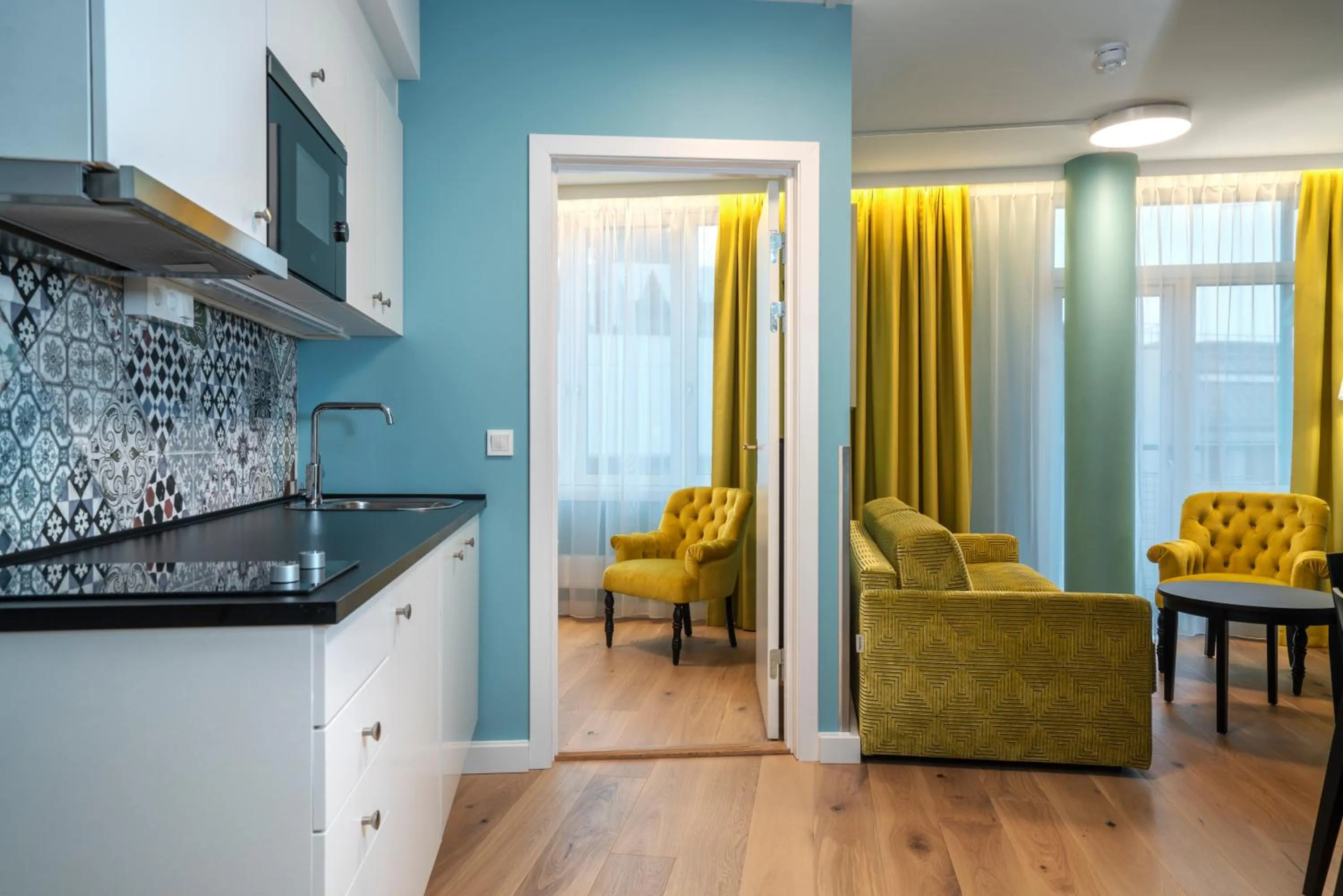 Kitchen or kitchenette in Thon Hotel Slottsparken