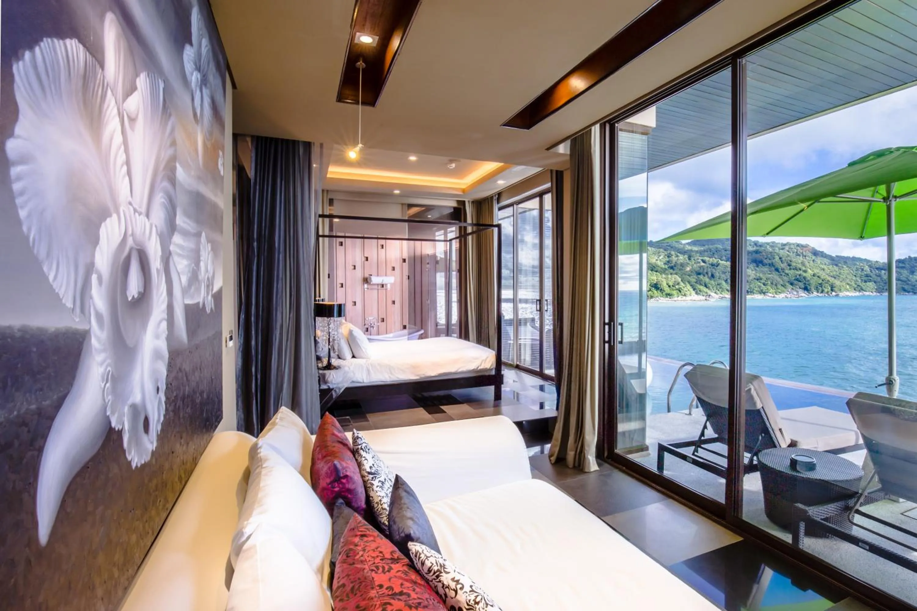 Bed in Impiana Private Villas Kata Noi