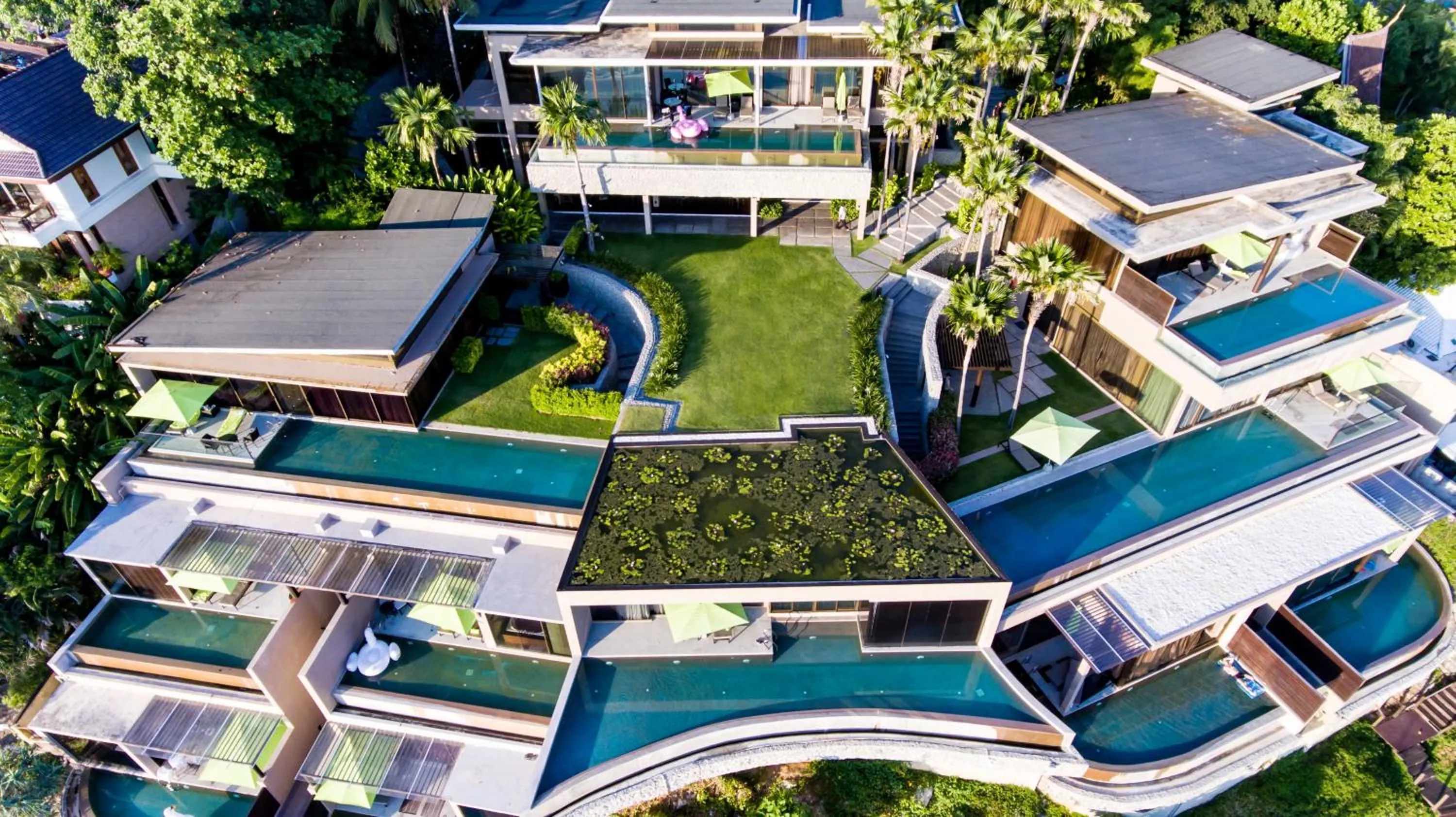 Bird's eye view in Impiana Private Villas Kata Noi