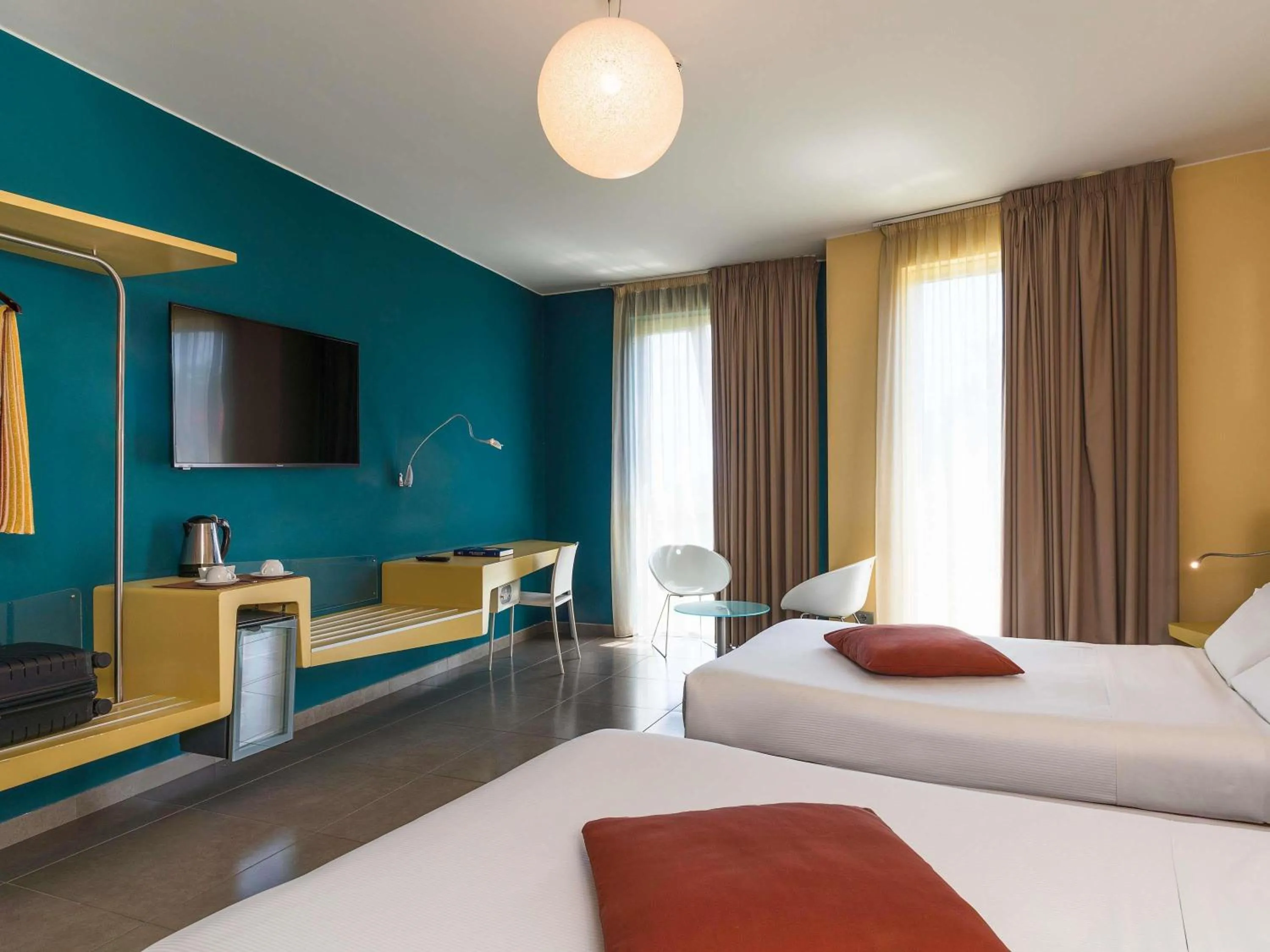 Bedroom, Bed in ibis Styles Catania Acireale