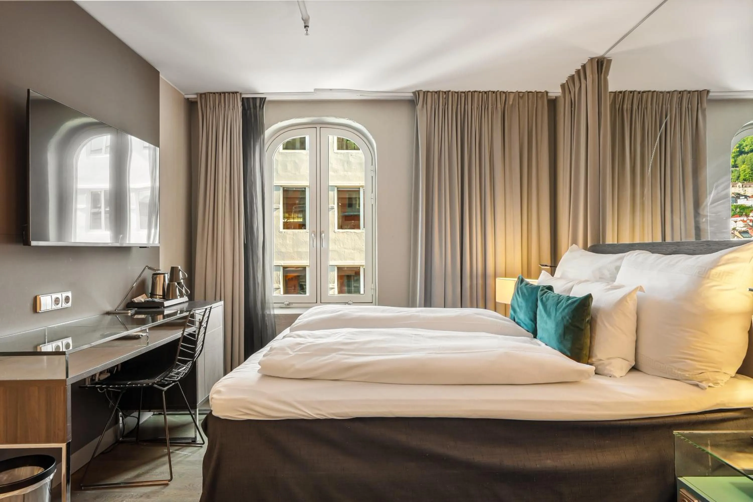 Bed in Clarion Hotel Admiral