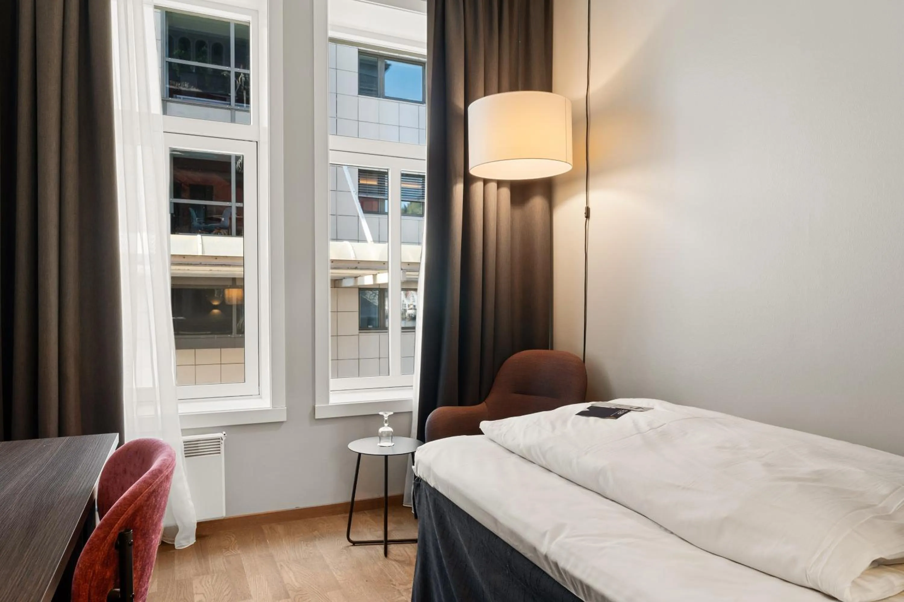 Bed in Clarion Hotel Admiral