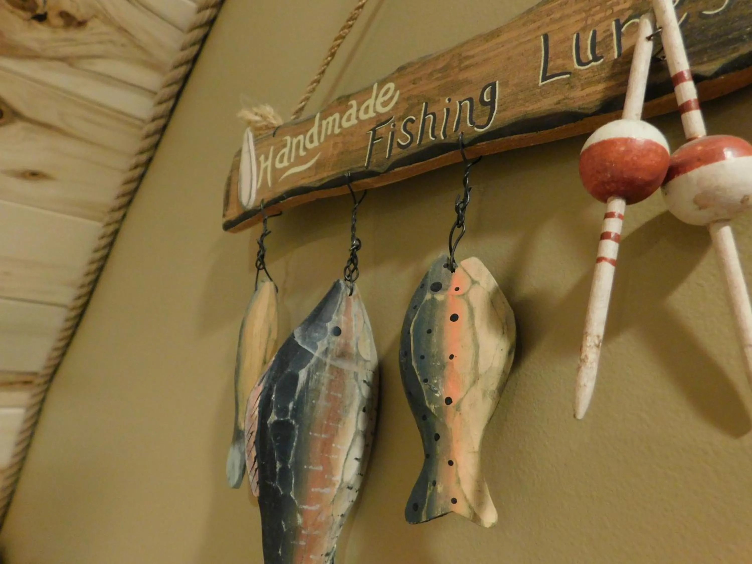 Decorative detail in Mountain Haven Cabins