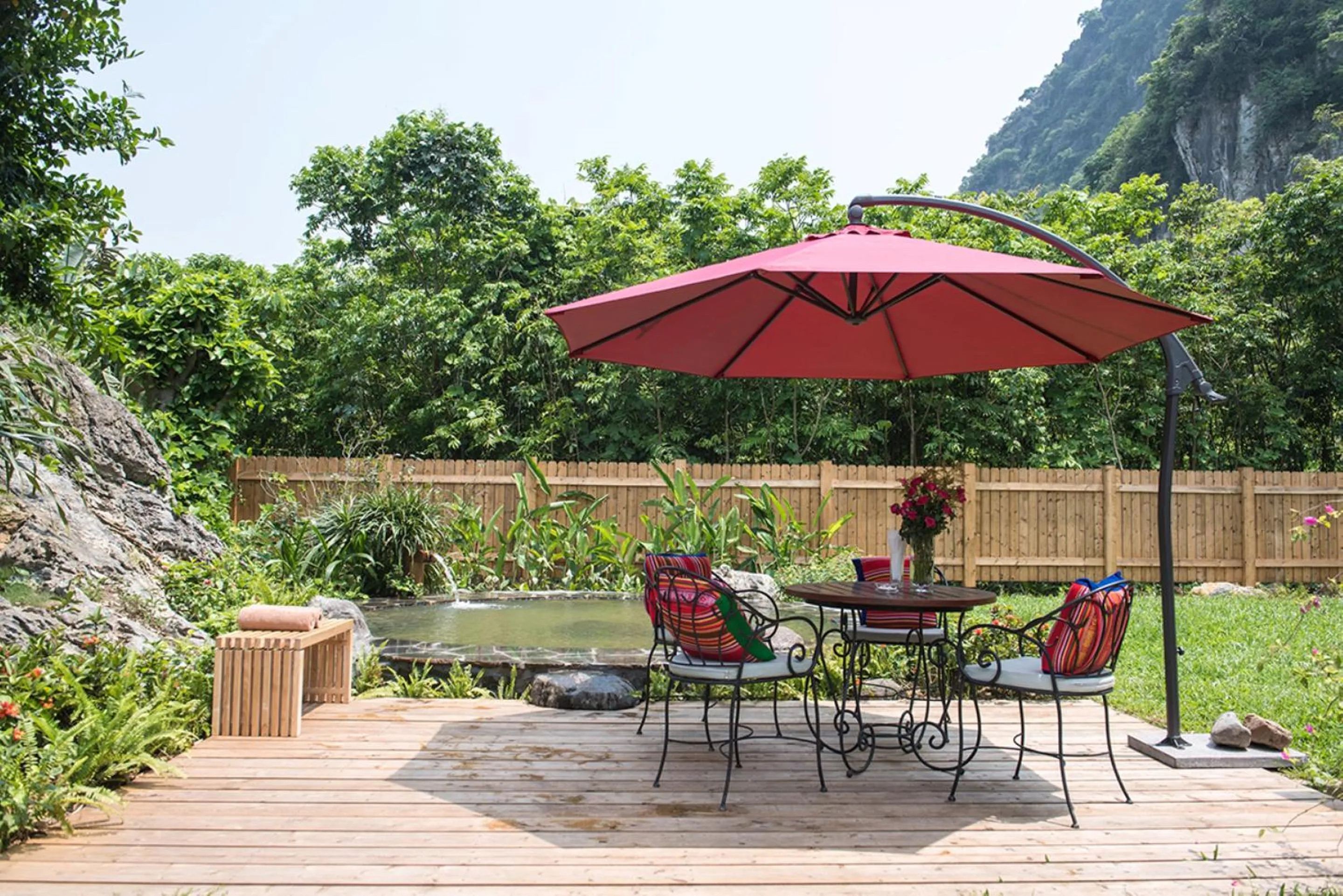 Hot Spring Bath in Serena Kim Boi Resort - Hoa Binh