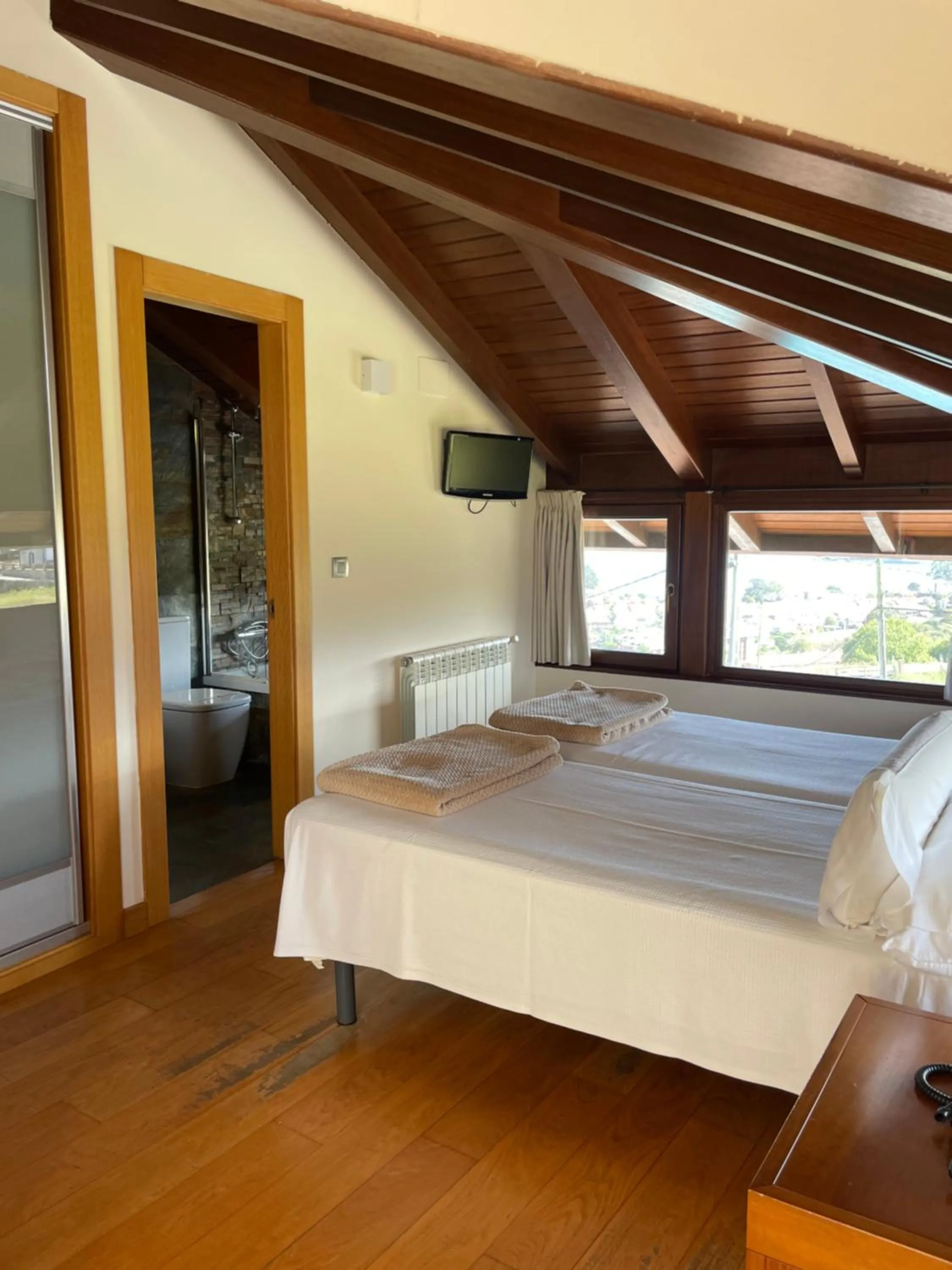 Bed in Hotel Villadesella