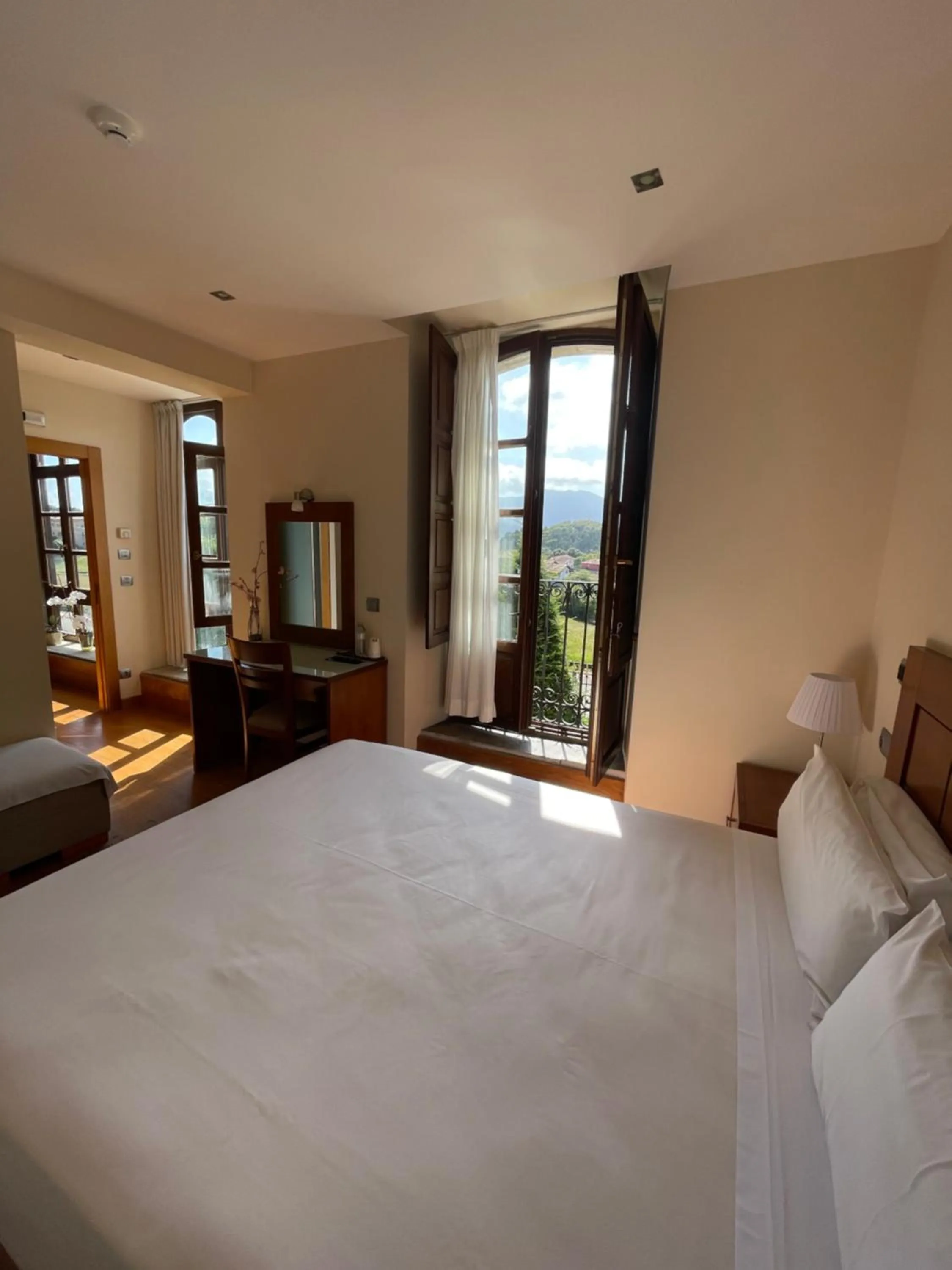 Bed in Hotel Villadesella