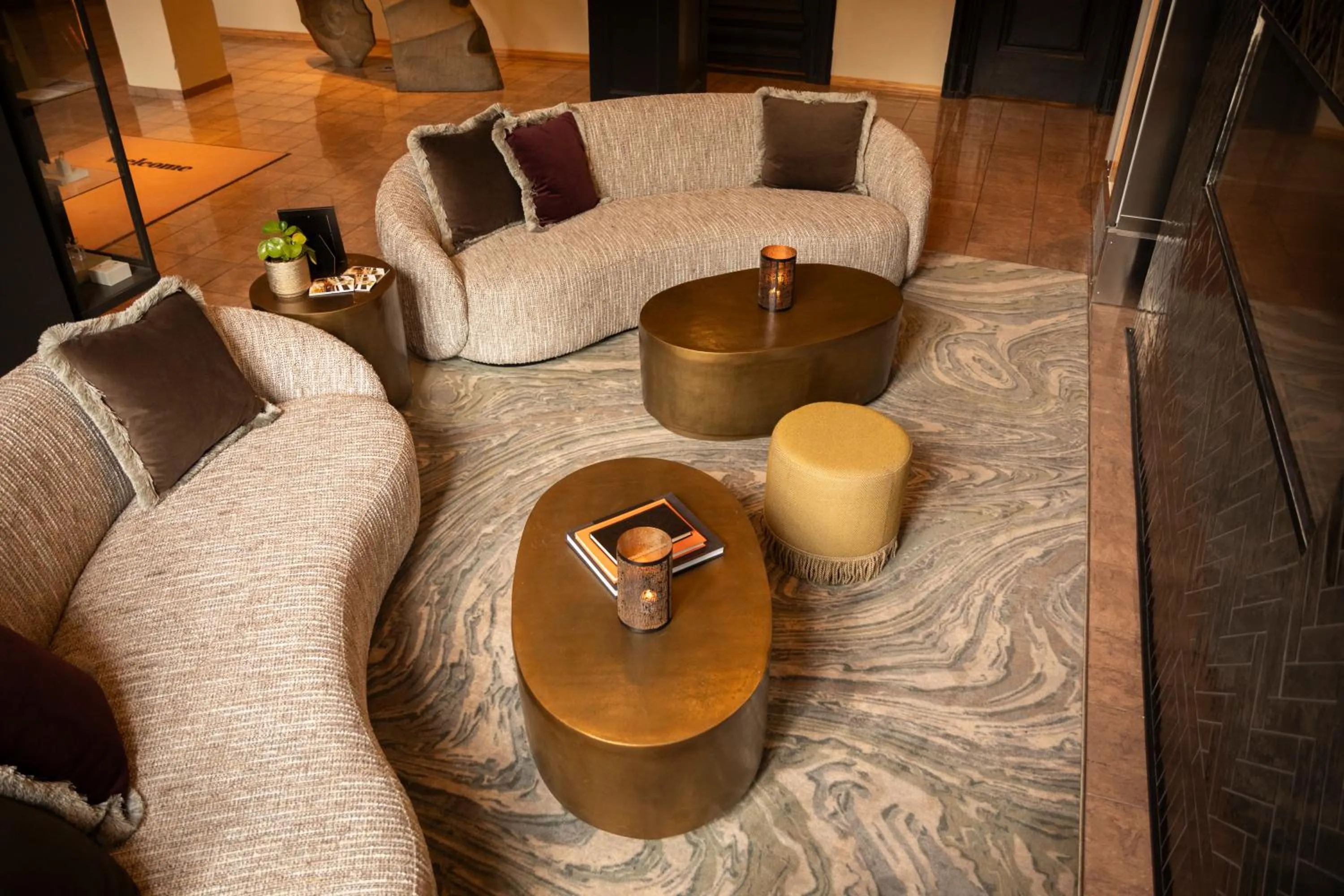 Lobby or reception in Home Hotel Havnekontoret