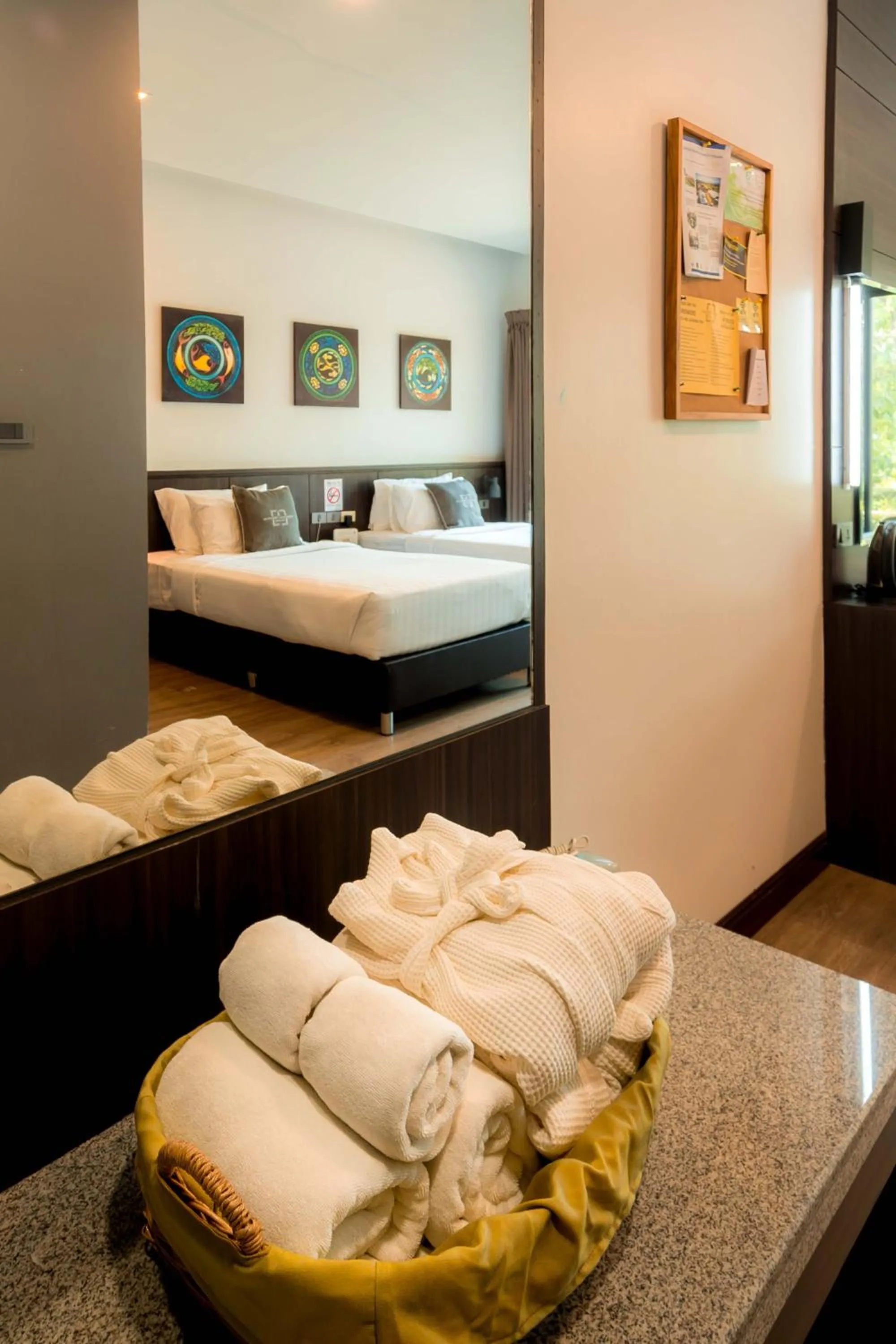 Bed in Sukhothai Treasure Resort & Spa