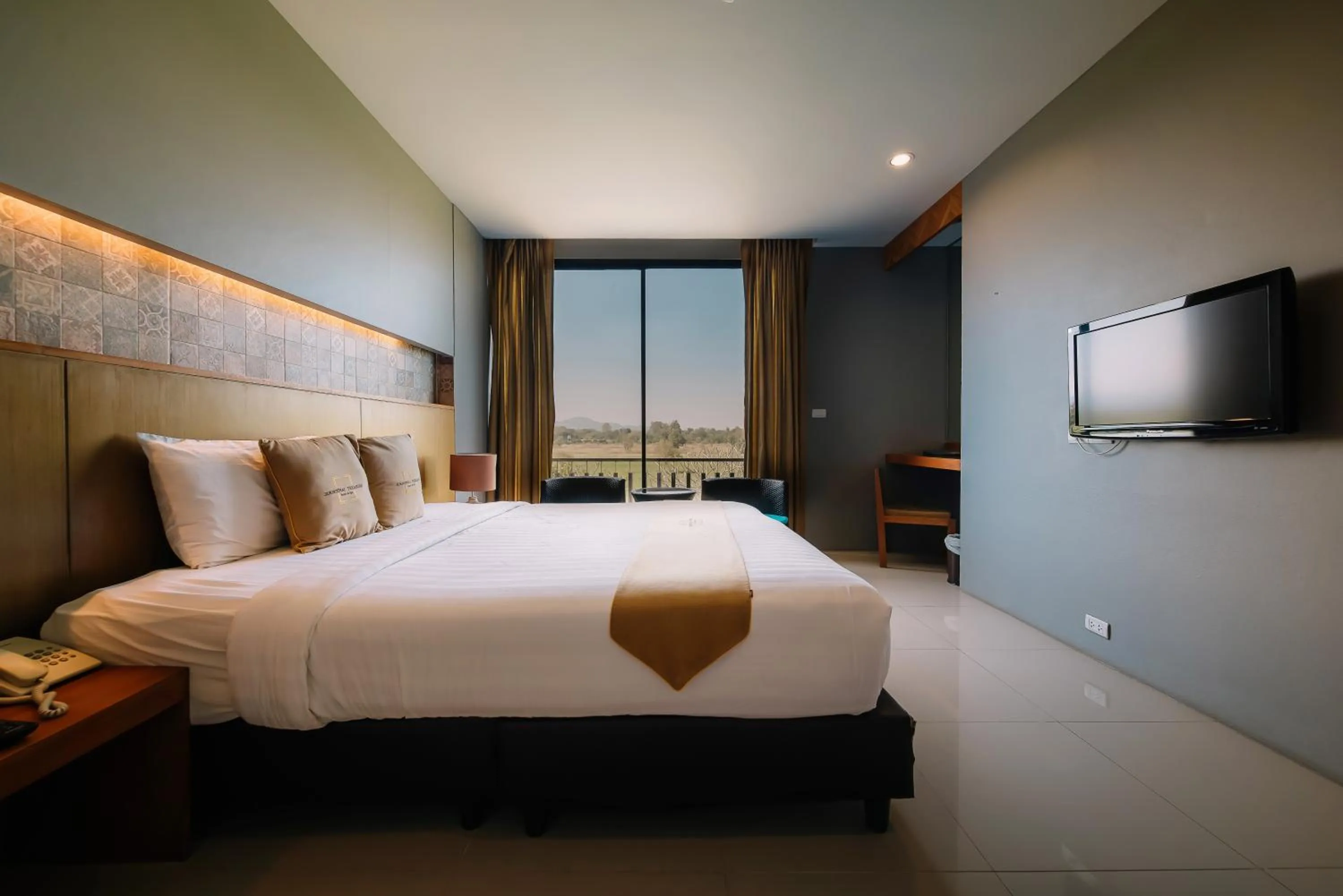 Bedroom, Bed in Sukhothai Treasure Resort & Spa