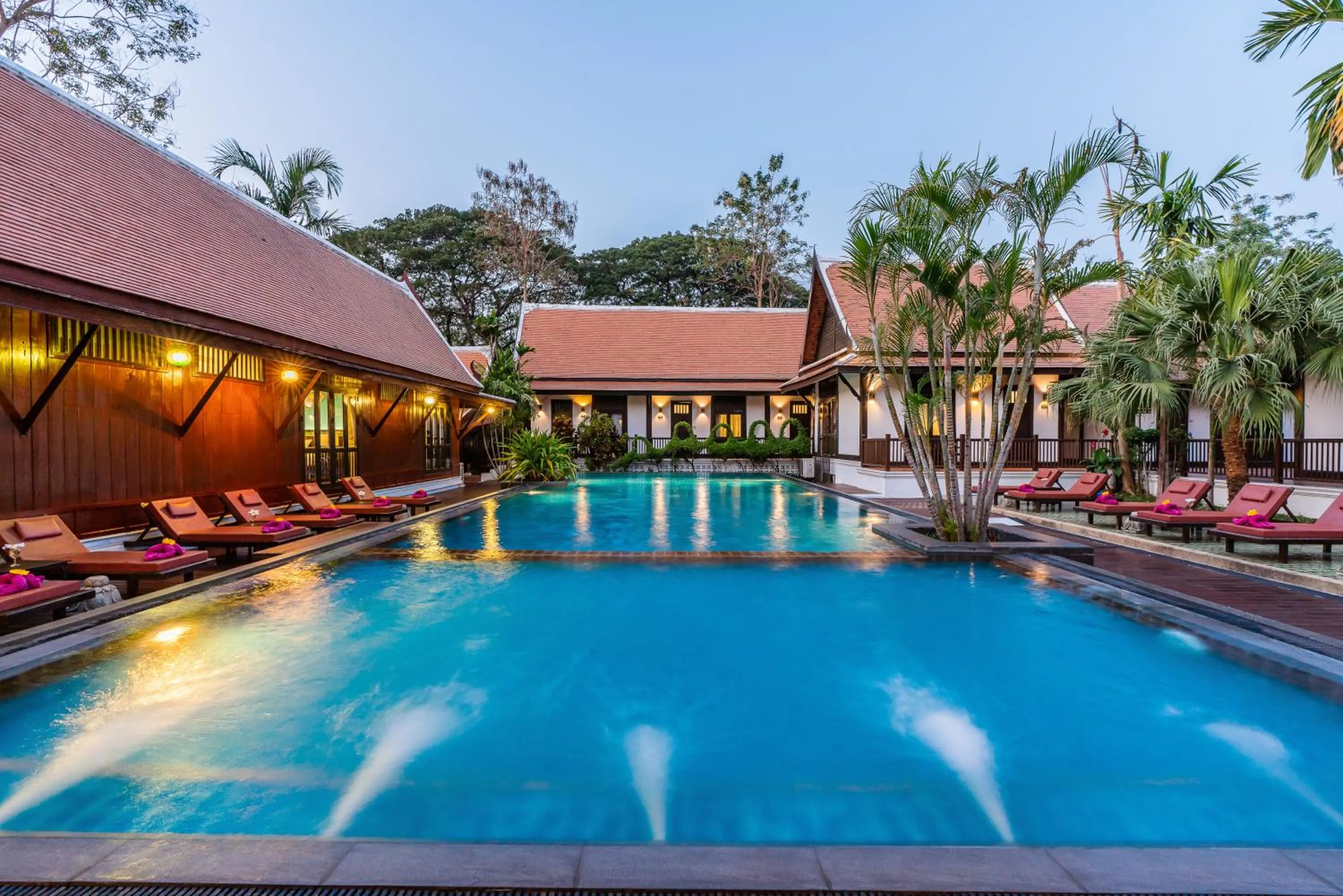 Swimming pool in Legendha Sukhothai Hotel