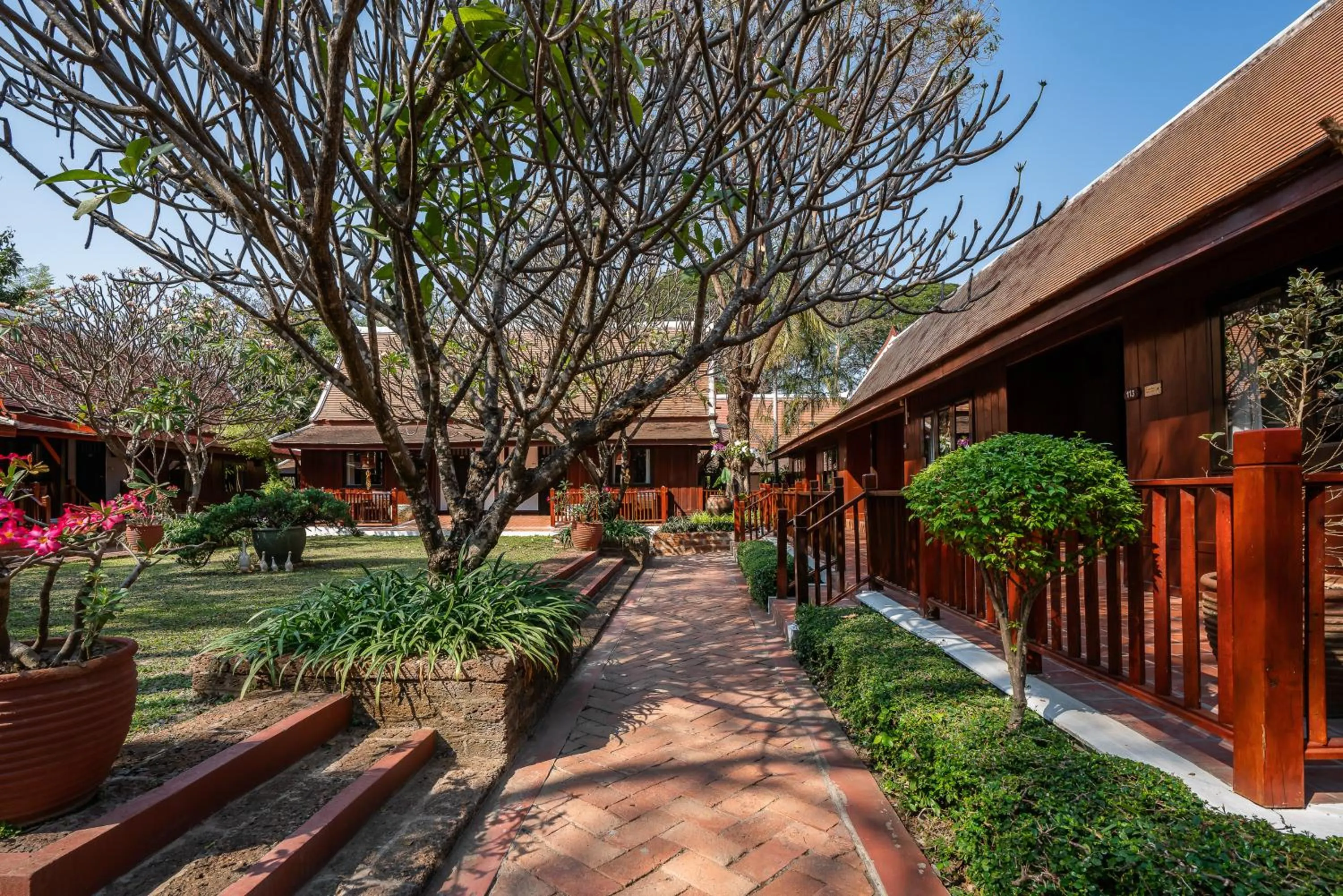 Patio in Legendha Sukhothai Hotel